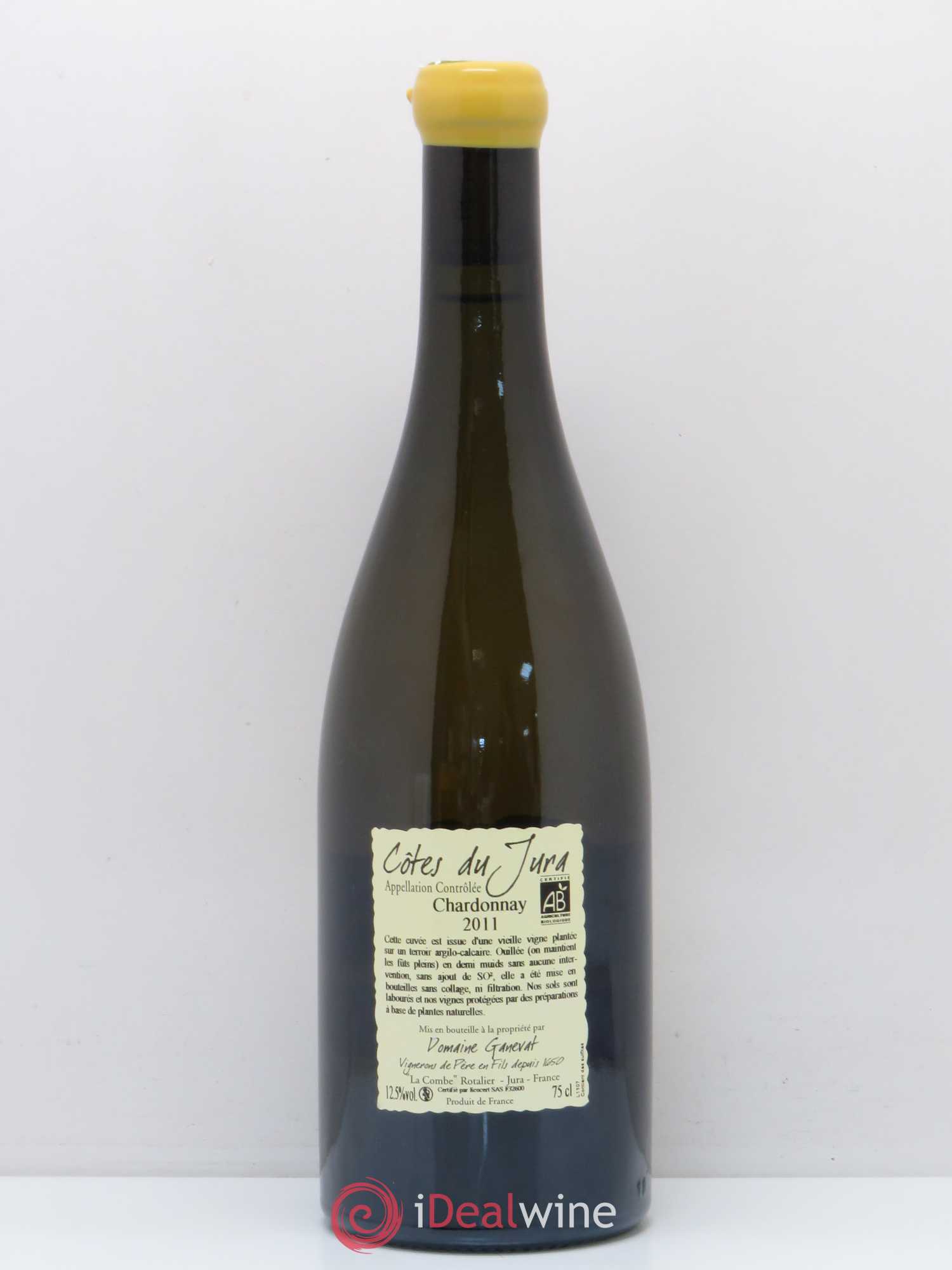 Côtes du Jura Les Chamois du Paradis Jean-François Ganevat (Domaine) 2011 - Lot de 1 bouteille - 1