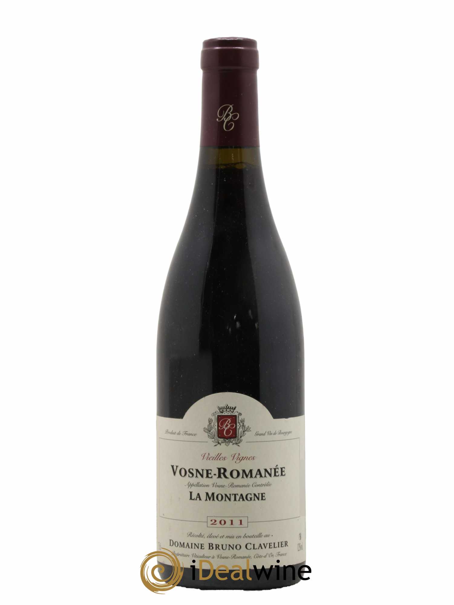 Vosne-Romanée Vieilles Vignes La Montagne Bruno Clavelier 2011 - Lot de 1 bouteille - 0