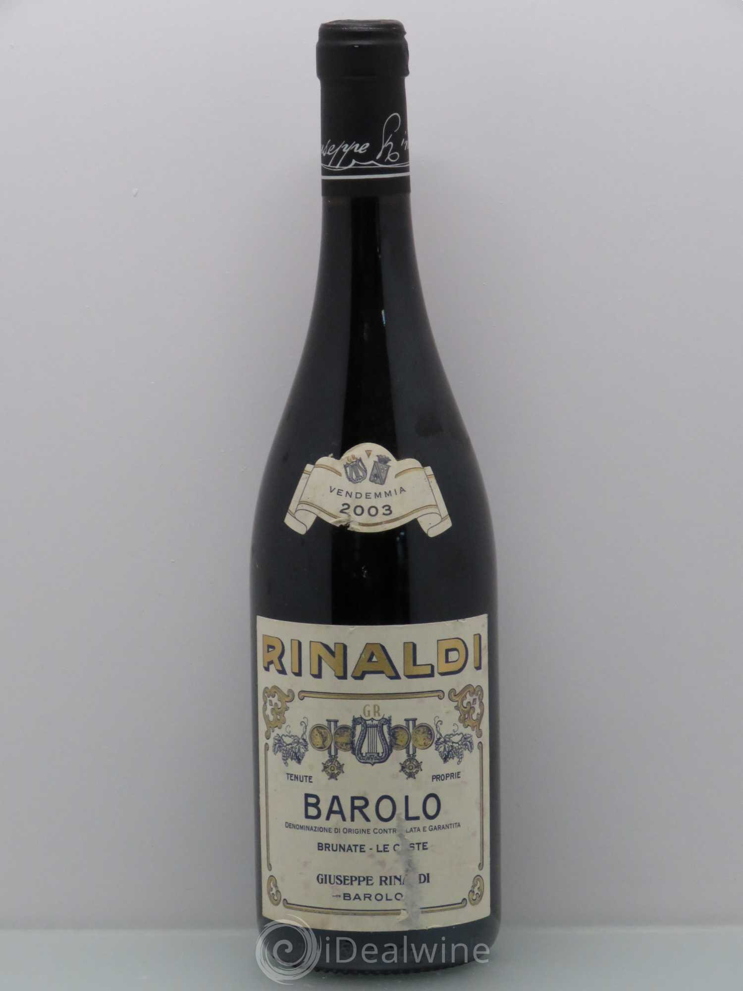 Barolo Brunate-Le Coste Giuseppe Rinaldi 2003 - Lot de 1 bouteille - 0