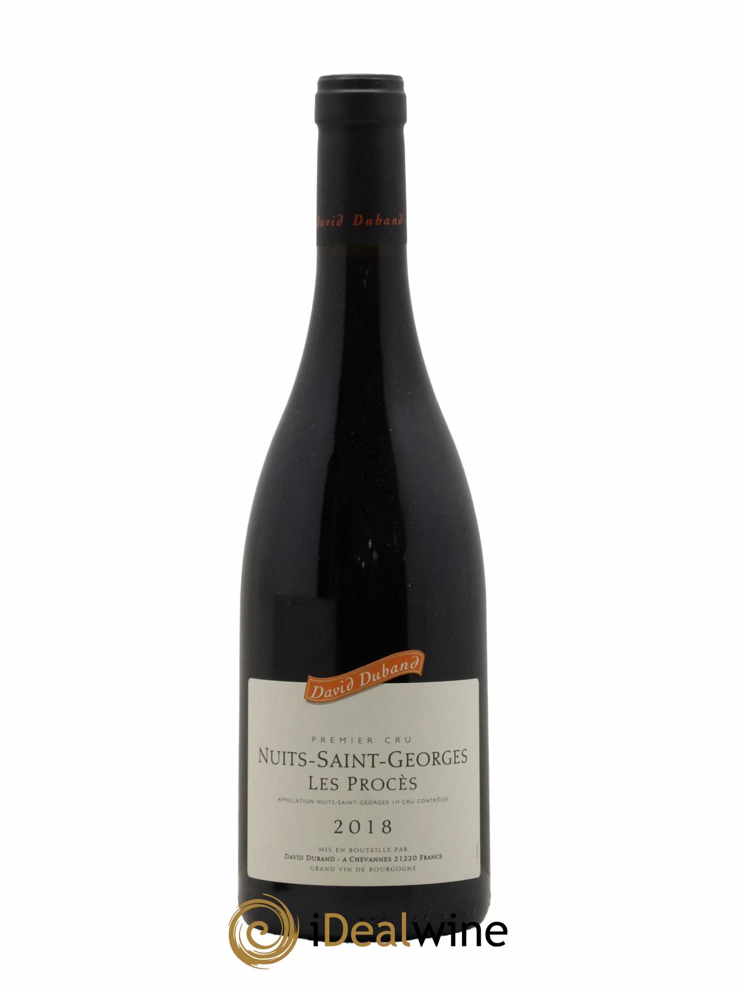 Nuits-Saint-Georges 1er Cru Les Procès David Duband (Domaine) 2018 - Lot de 1 bouteille - 0