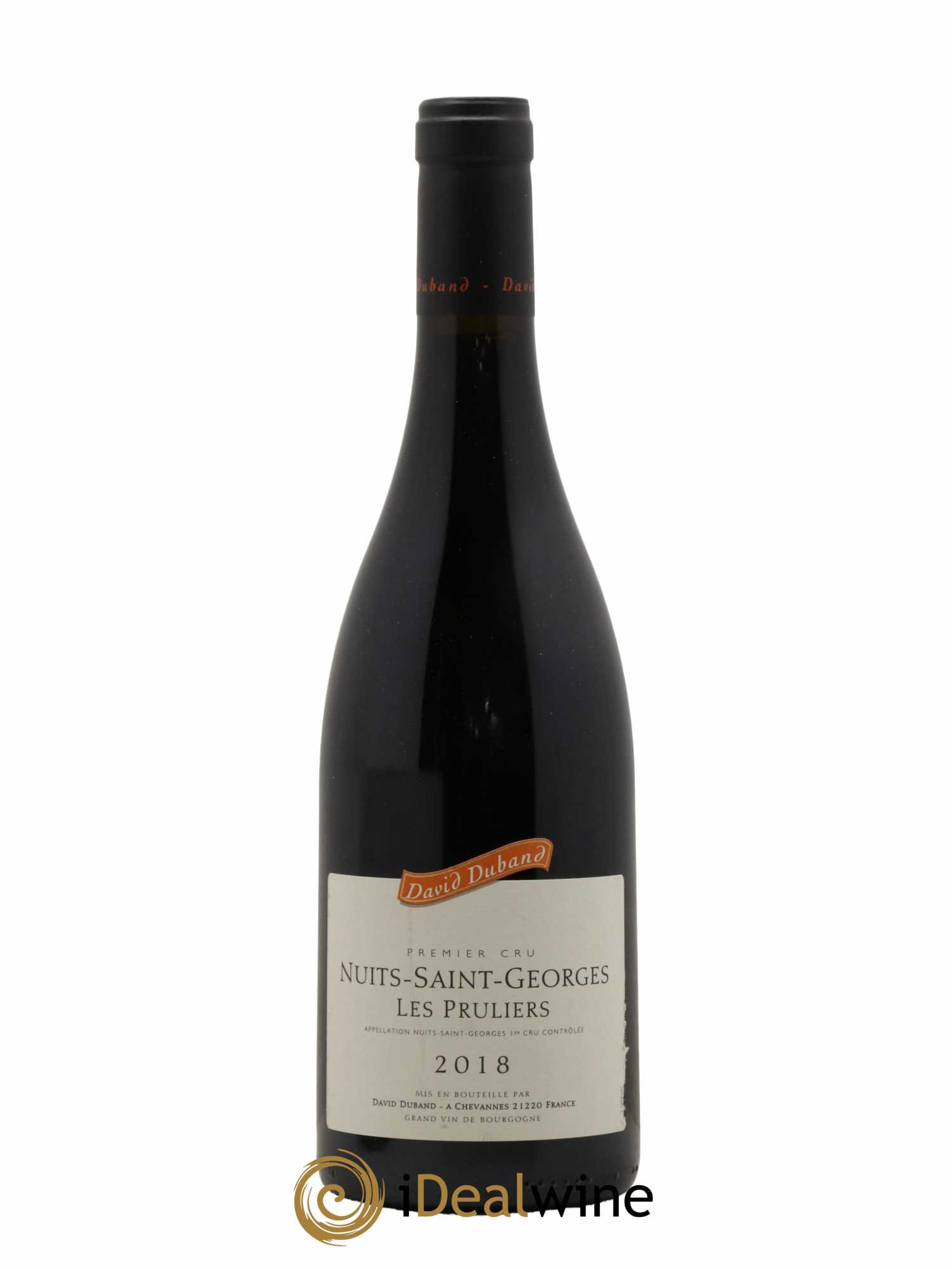 Nuits-Saint-Georges 1er Cru Les Pruliers David Duband (Domaine) 2018 - Lot de 1 bouteille - 0