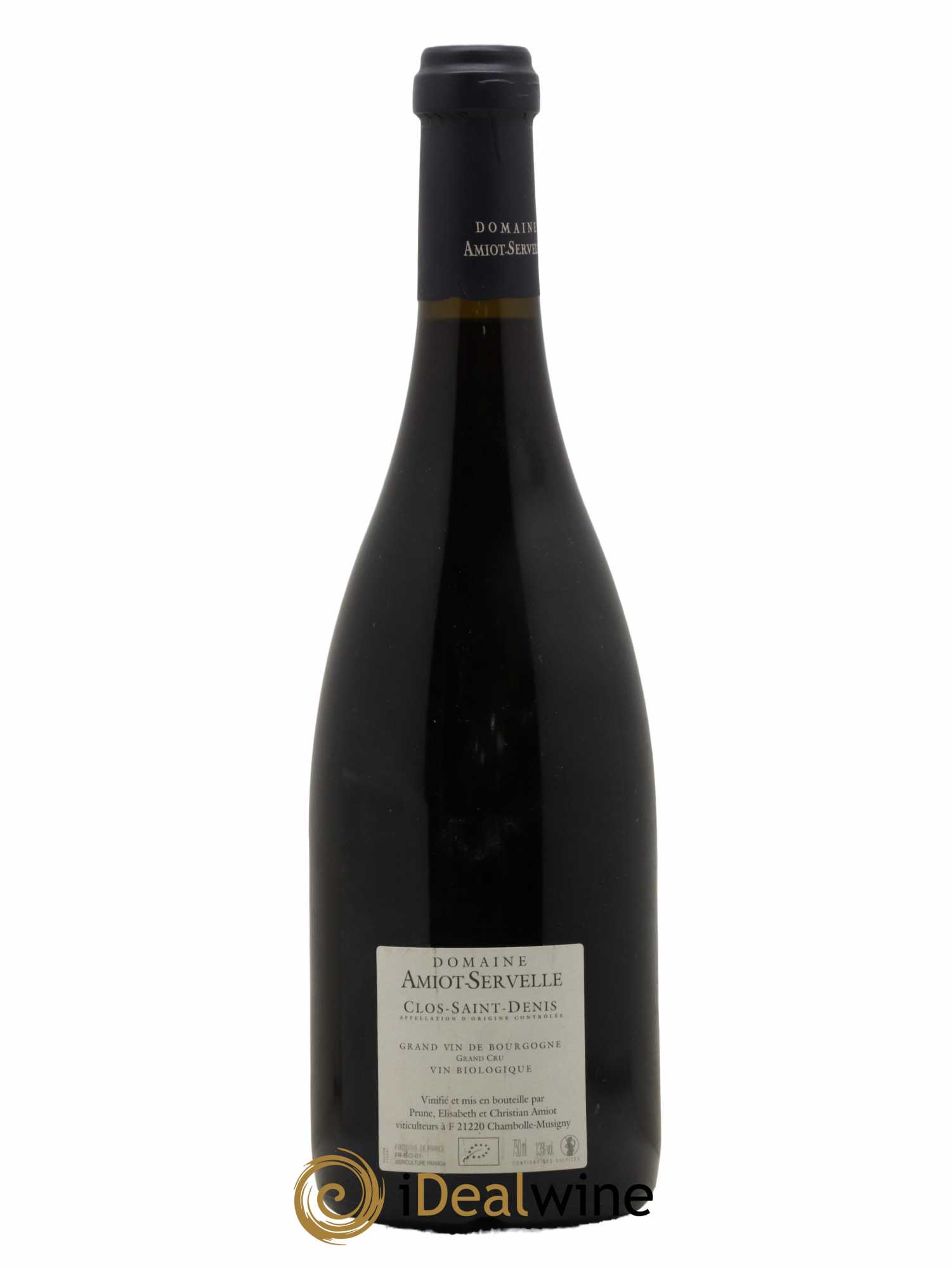 Clos Saint-Denis Grand Cru Amiot-Servelle 2014 - Lot de 1 bouteille - 1