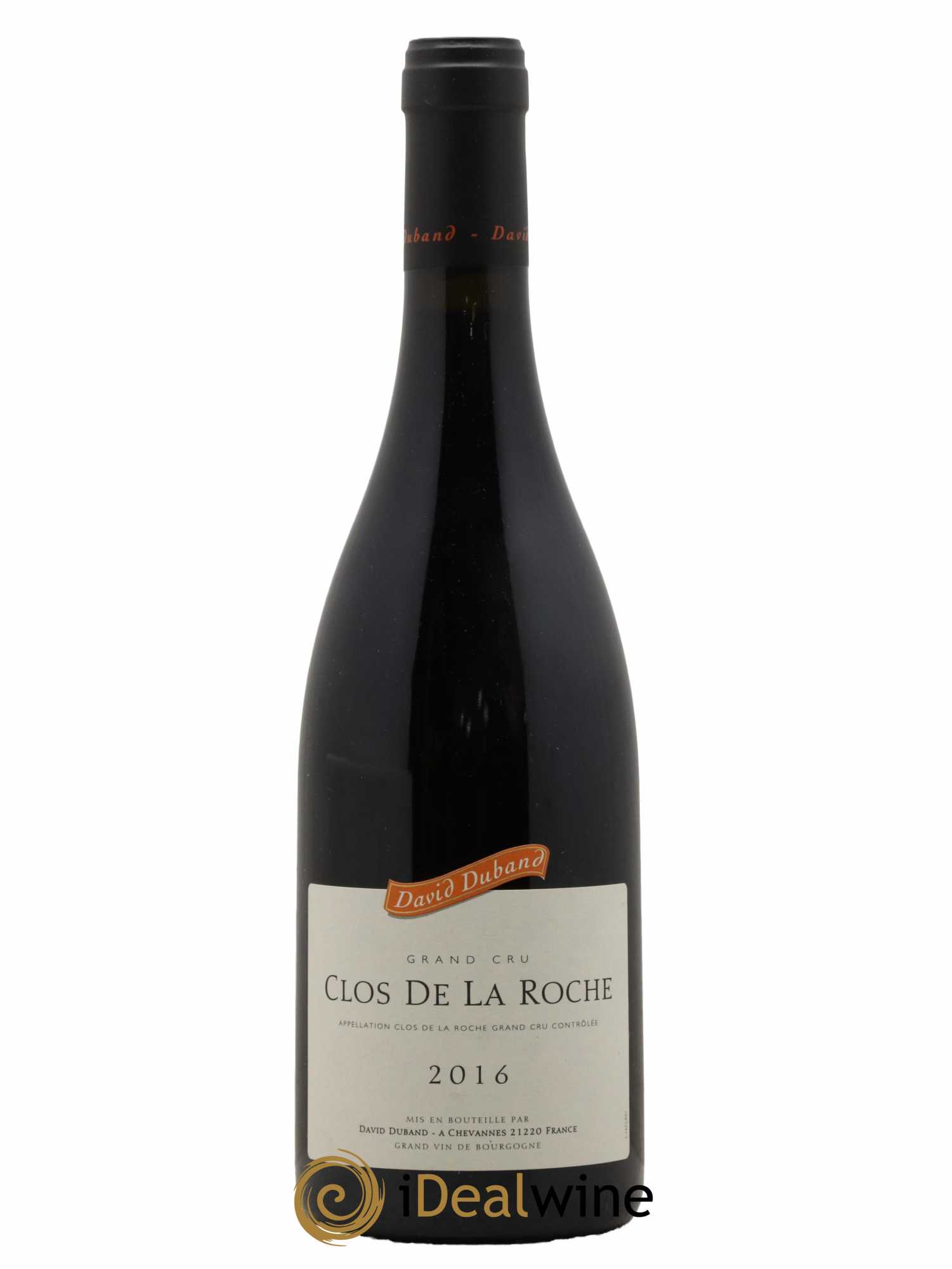 Clos de la Roche Grand Cru David Duband (Domaine) 2016 - Lot de 1 bouteille - 0