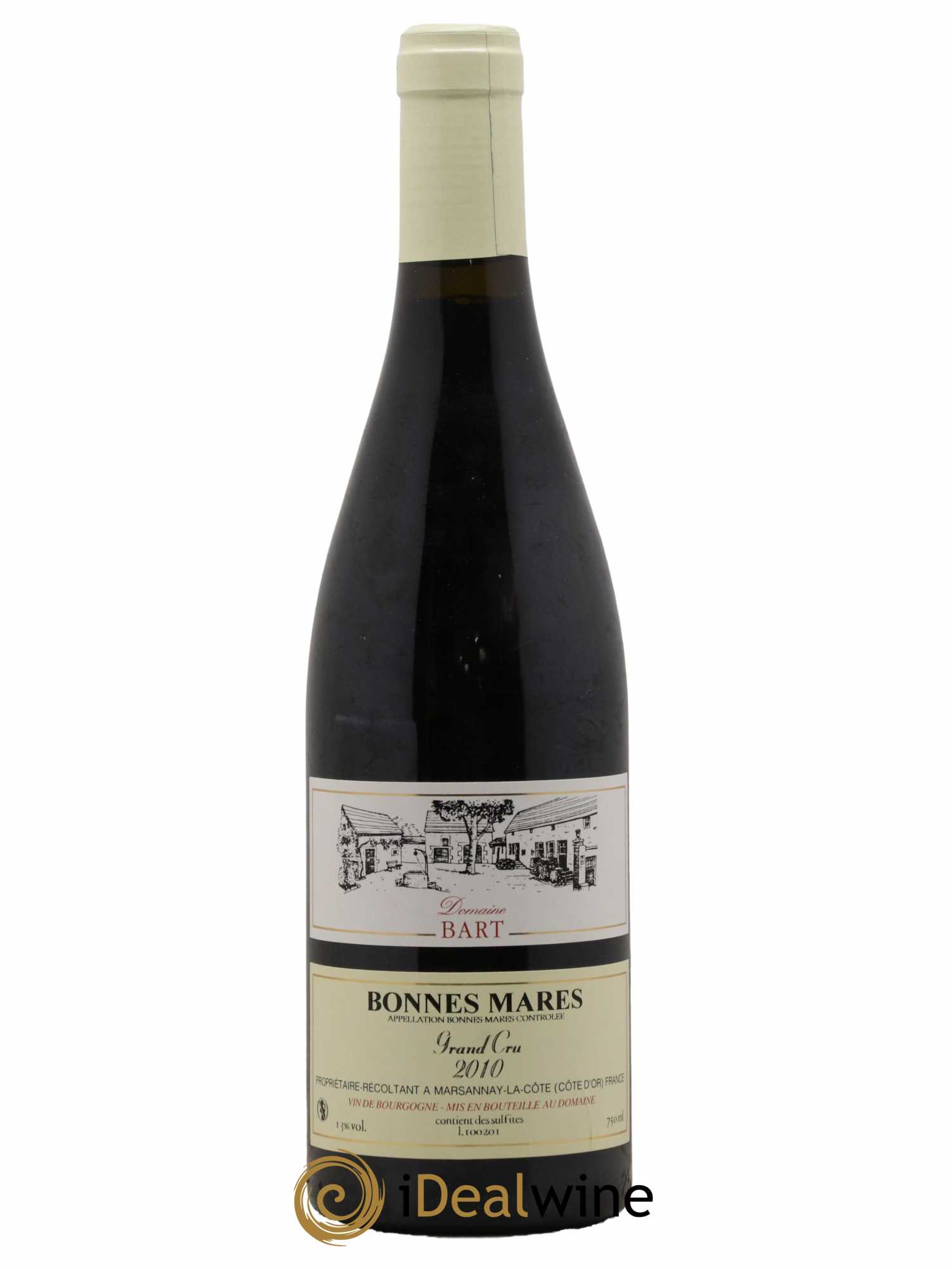 Bonnes-Mares Grand Cru Bart (Domaine) 2010 - Lot de 1 bouteille - 0
