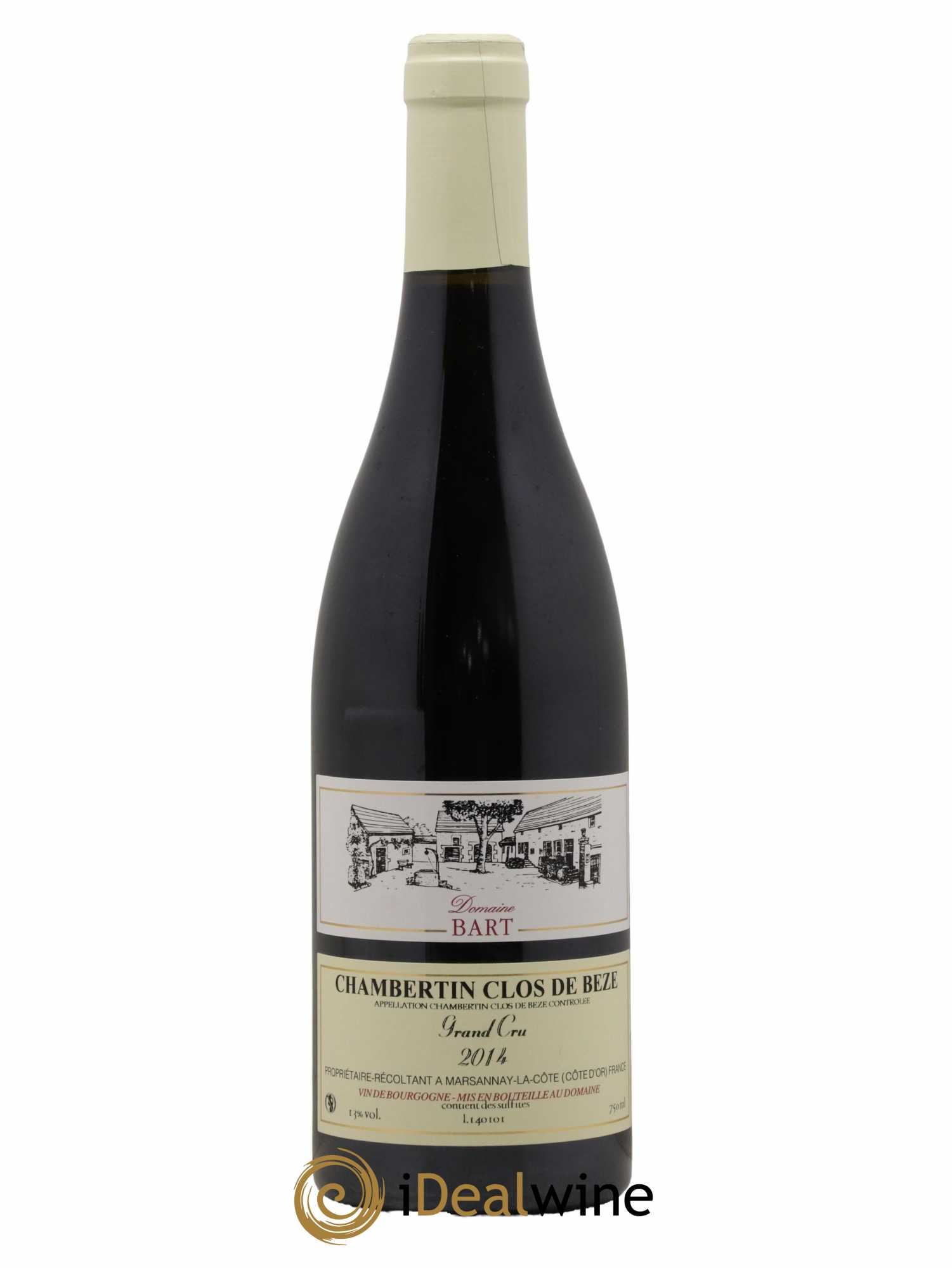 Chambertin Clos de Bèze Grand Cru Bart (Domaine) 2014 - Lot de 1 bouteille - 0