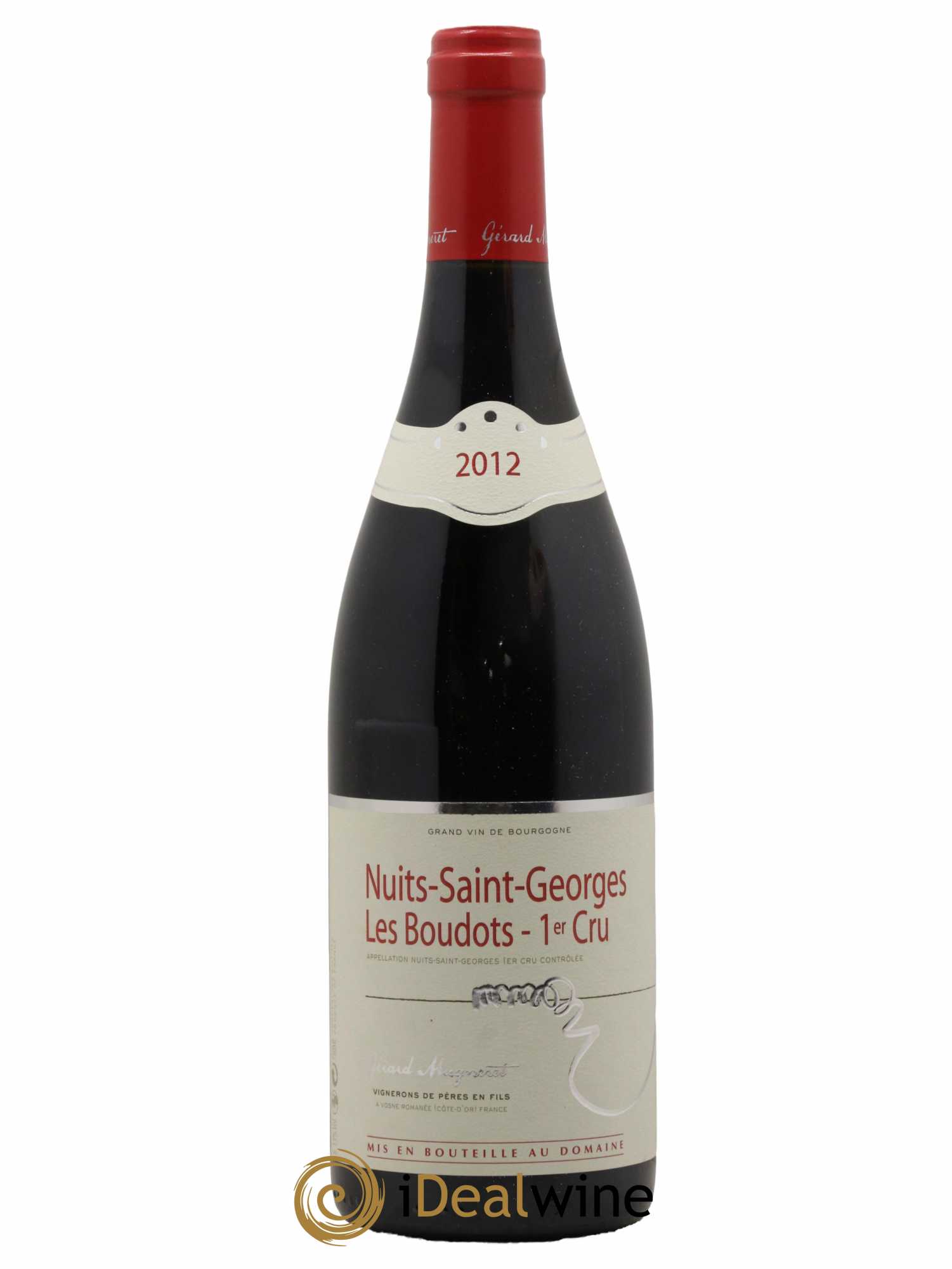 Nuits-Saint-Georges 1er Cru Les Boudots Gérard Mugneret 2012 - Lot de 1 bouteille - 0