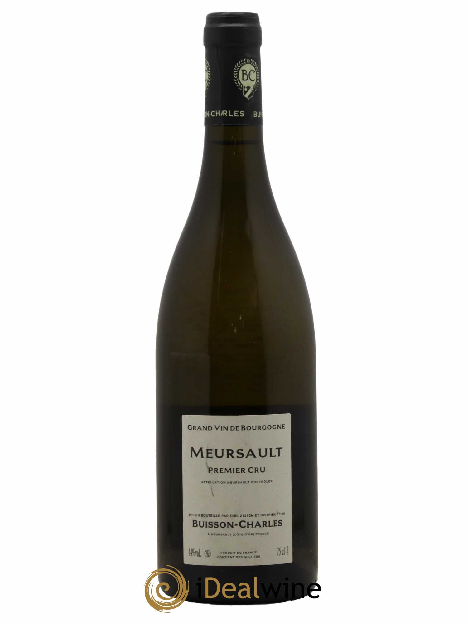 Meursault 1er Cru Goutte d'Or Buisson-Charles (Domaine) 2017 - Lot de 1 bouteille - 1