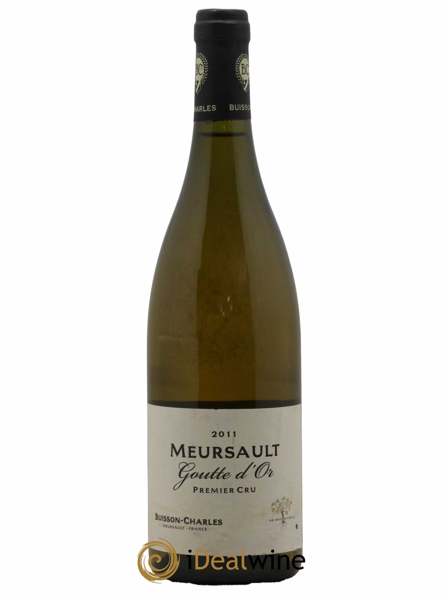 Meursault 1er Cru Goutte d'Or Buisson-Charles (Domaine) 2011 - Lot de 1 bouteille - 0