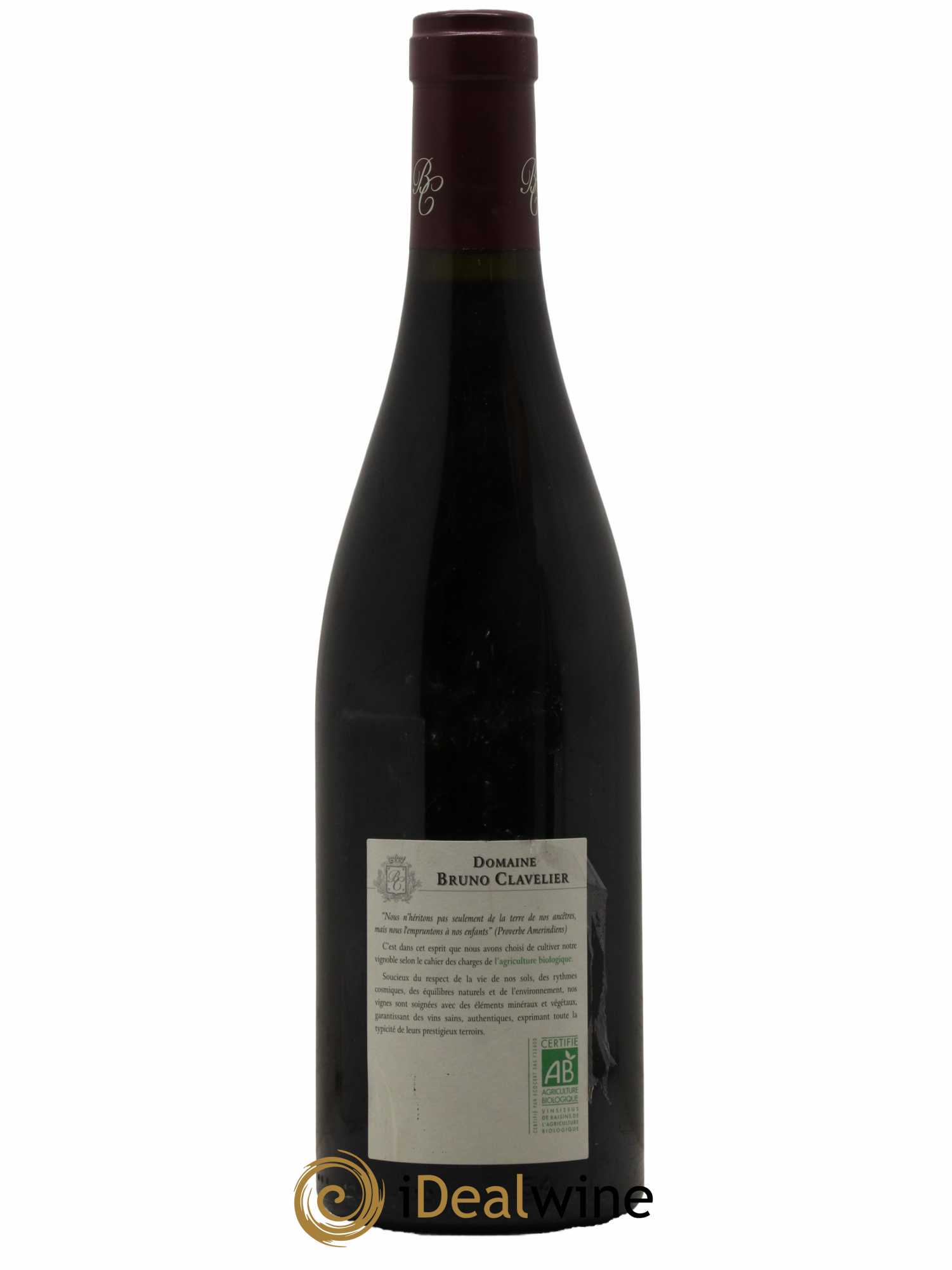 Vosne-Romanée 1er Cru Aux Brulées Vieilles Vignes Bruno Clavelier 2010 - Lot de 1 bouteille - 1