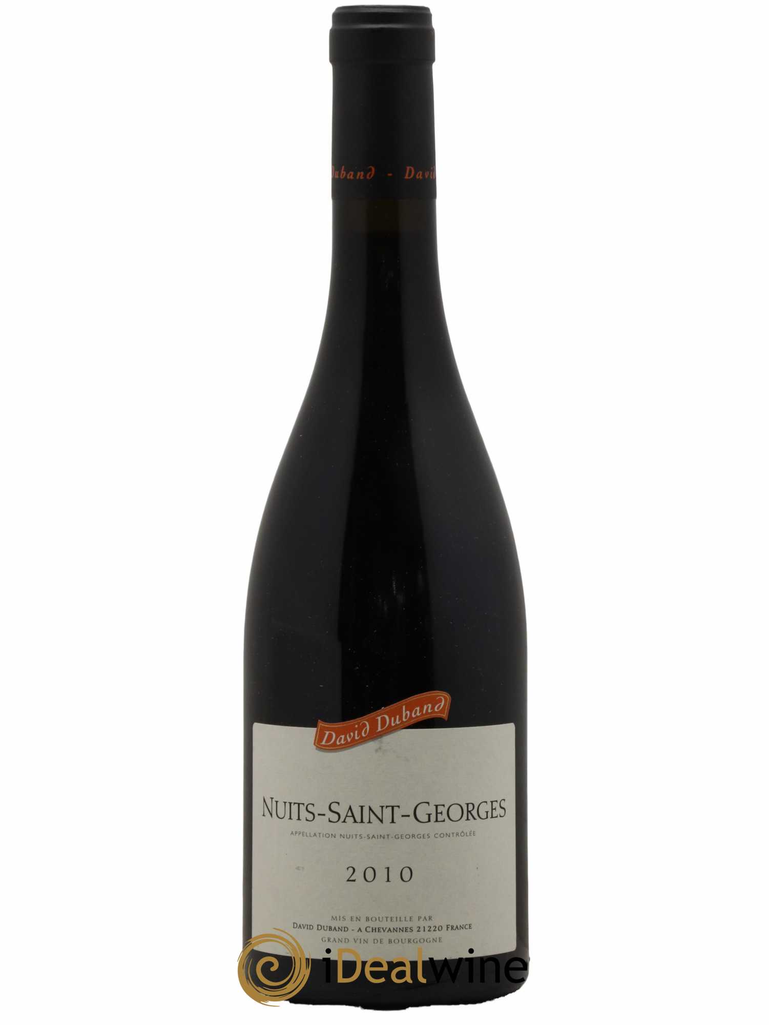 Nuits-Saint-Georges David Duband (Domaine) 2010 - Lot de 1 bouteille - 0