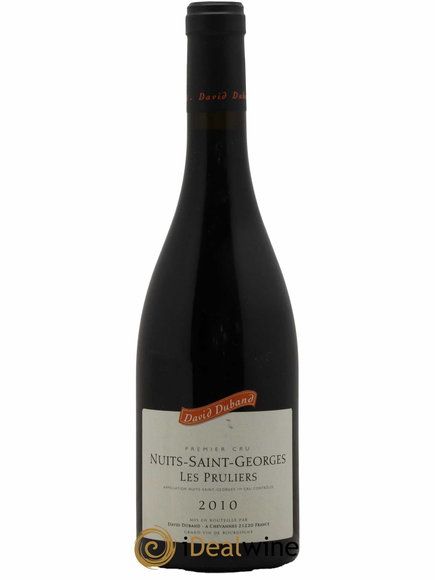 Nuits-Saint-Georges 1er Cru Les Pruliers David Duband (Domaine) 2010 - Lot of 1 bottle - 0