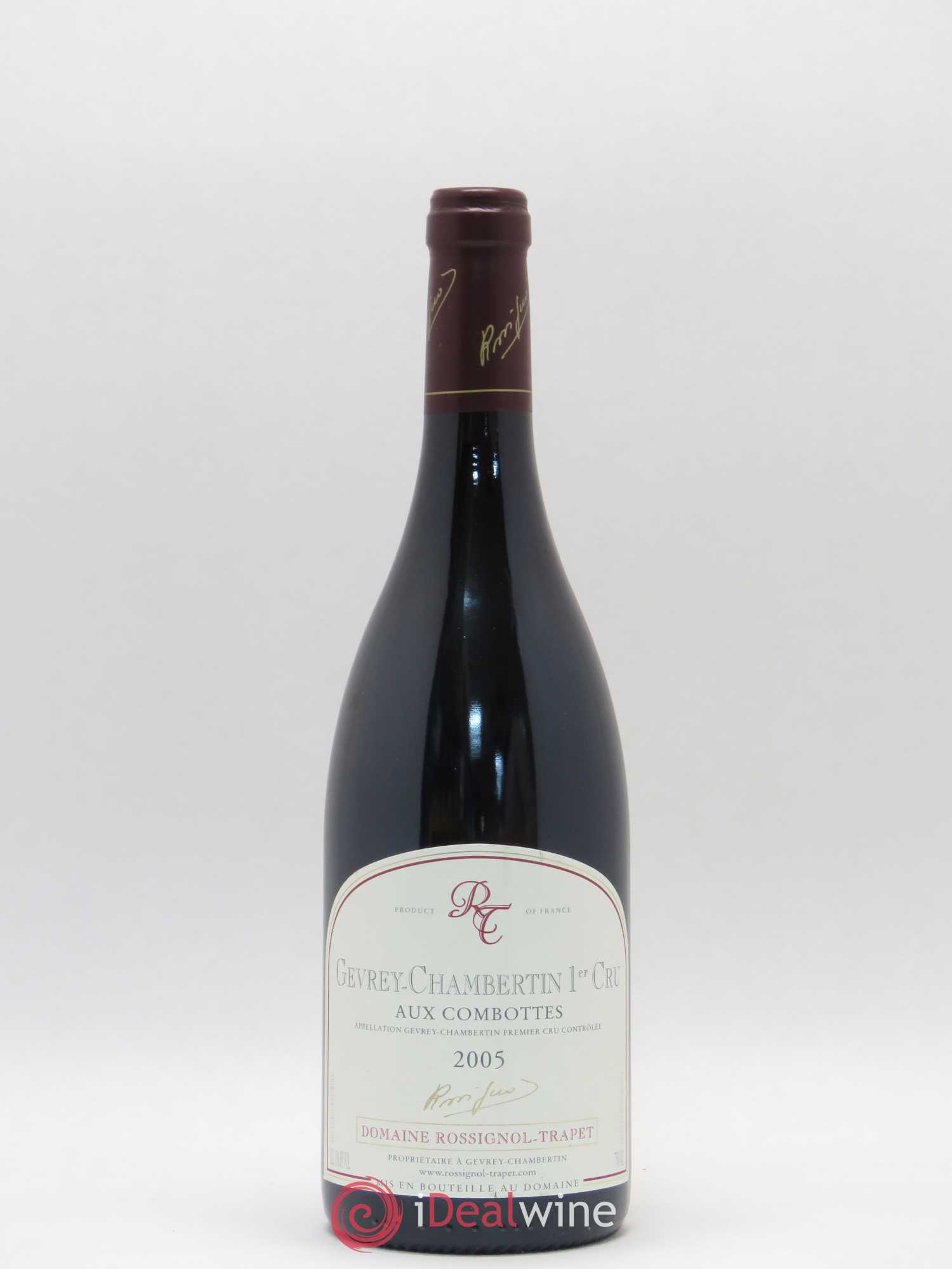 Gevrey-Chambertin 1er Cru Aux Combottes Rossignol-Trapet (Domaine) 2005 - Lot de 1 bouteille - 0
