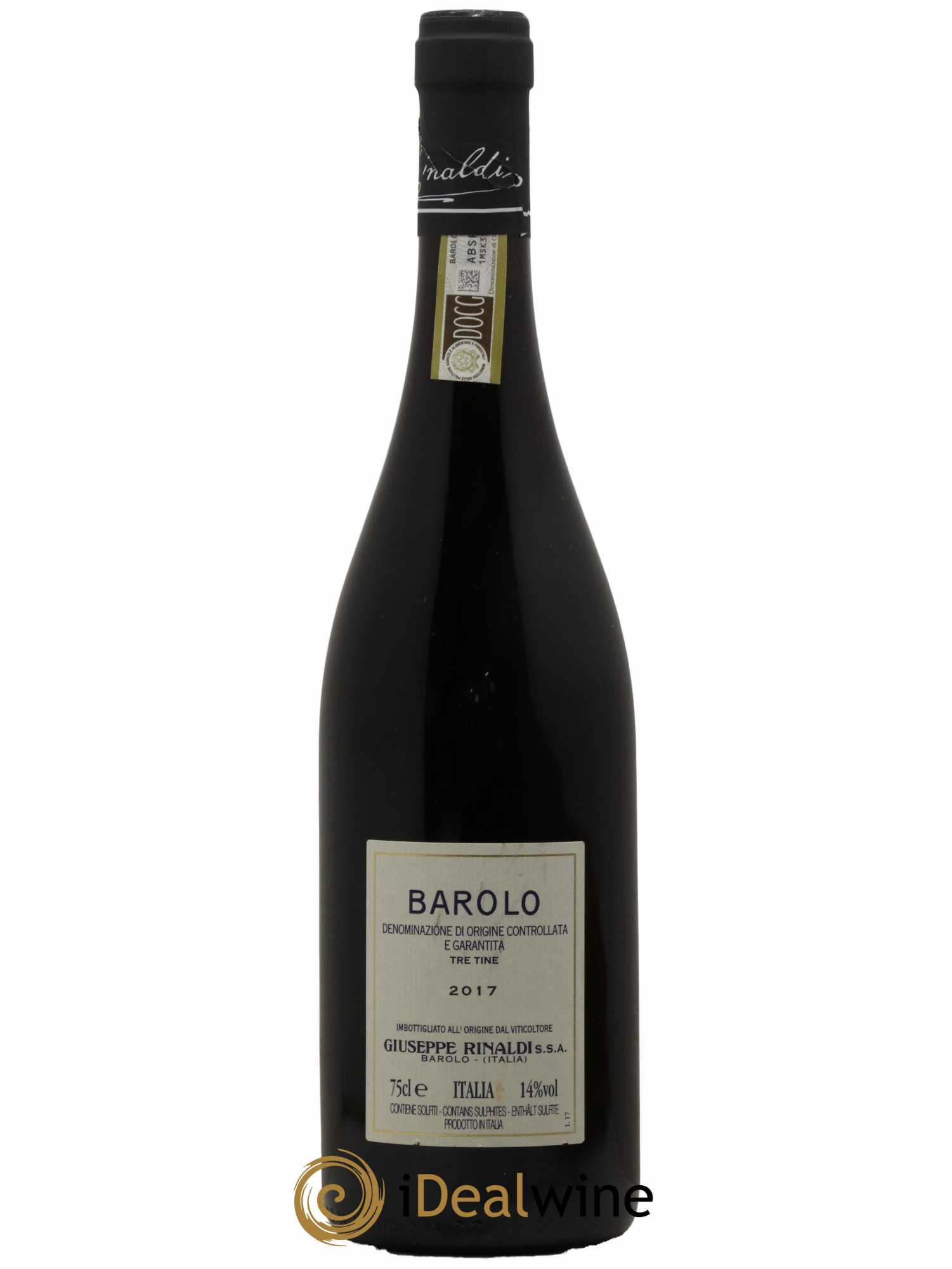 Barolo DOCG Tre Tine Giuseppe Rinaldi 2017 - Posten von 1 Flasche - 1