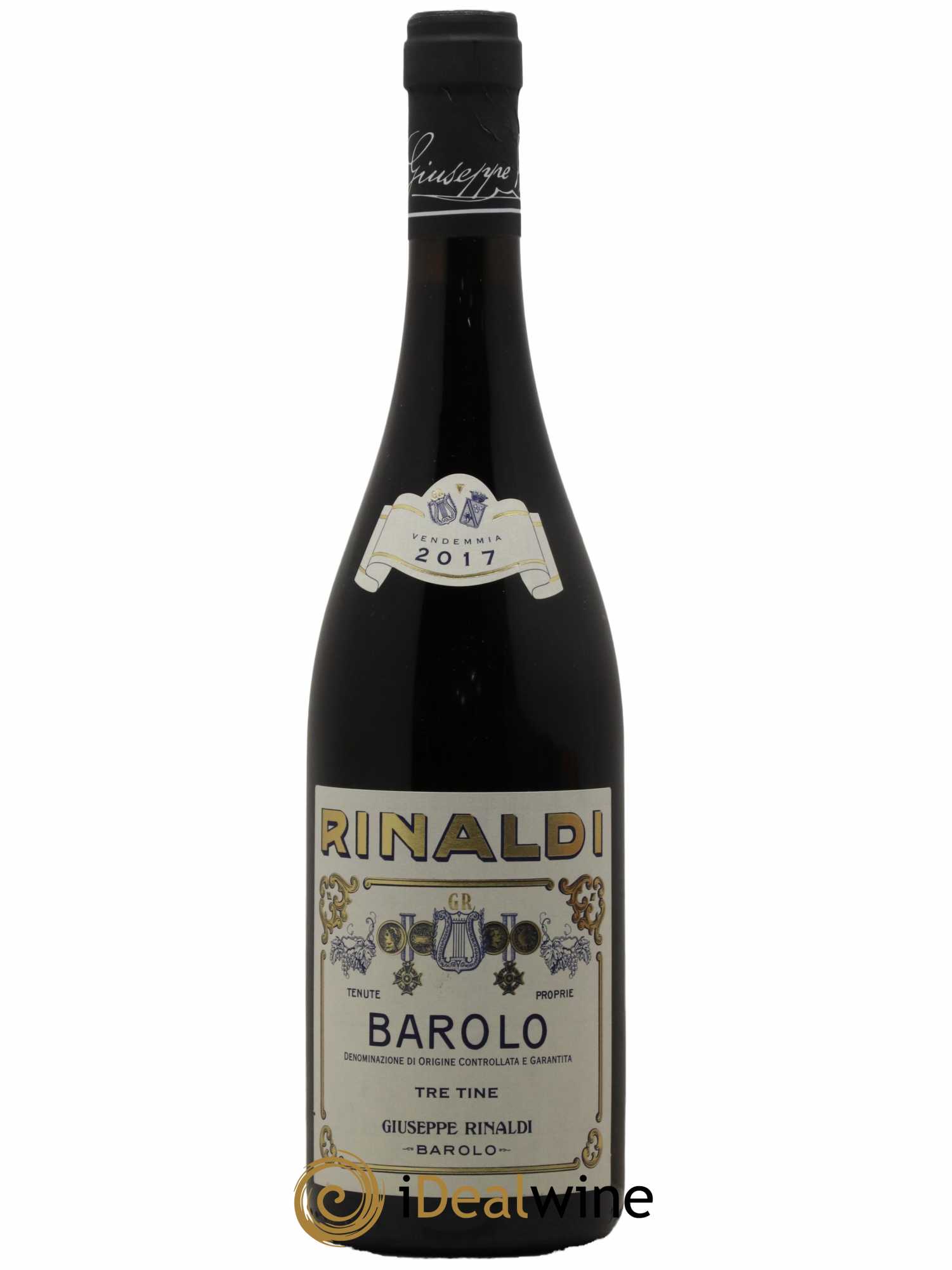 Barolo DOCG Tre Tine Giuseppe Rinaldi 2017 - Posten von 1 Flasche - 0