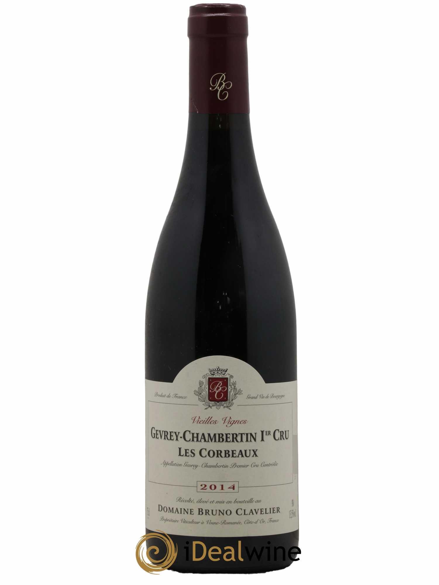 Gevrey-Chambertin 1er Cru Les Corbeaux Vieilles Vignes Bruno Clavelier 2014 - Lot de 1 bouteille - 0
