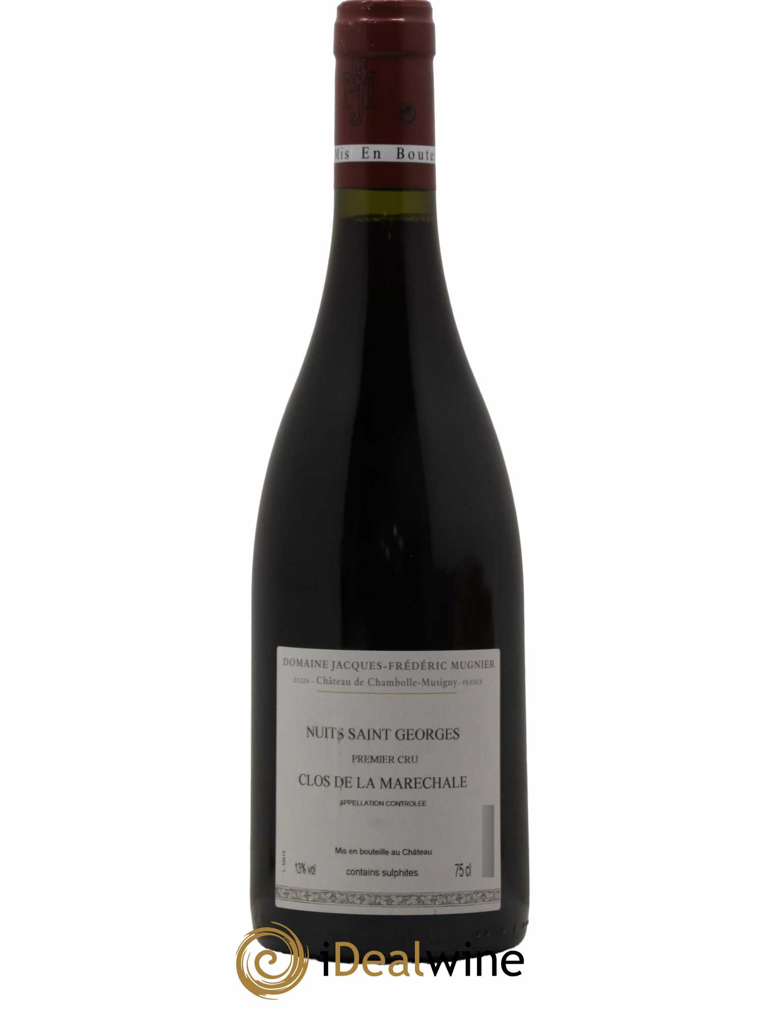 Nuits-Saint-Georges 1er Cru Clos de La Maréchale Jacques-Frédéric Mugnier 2014 - Lot de 1 bouteille - 1