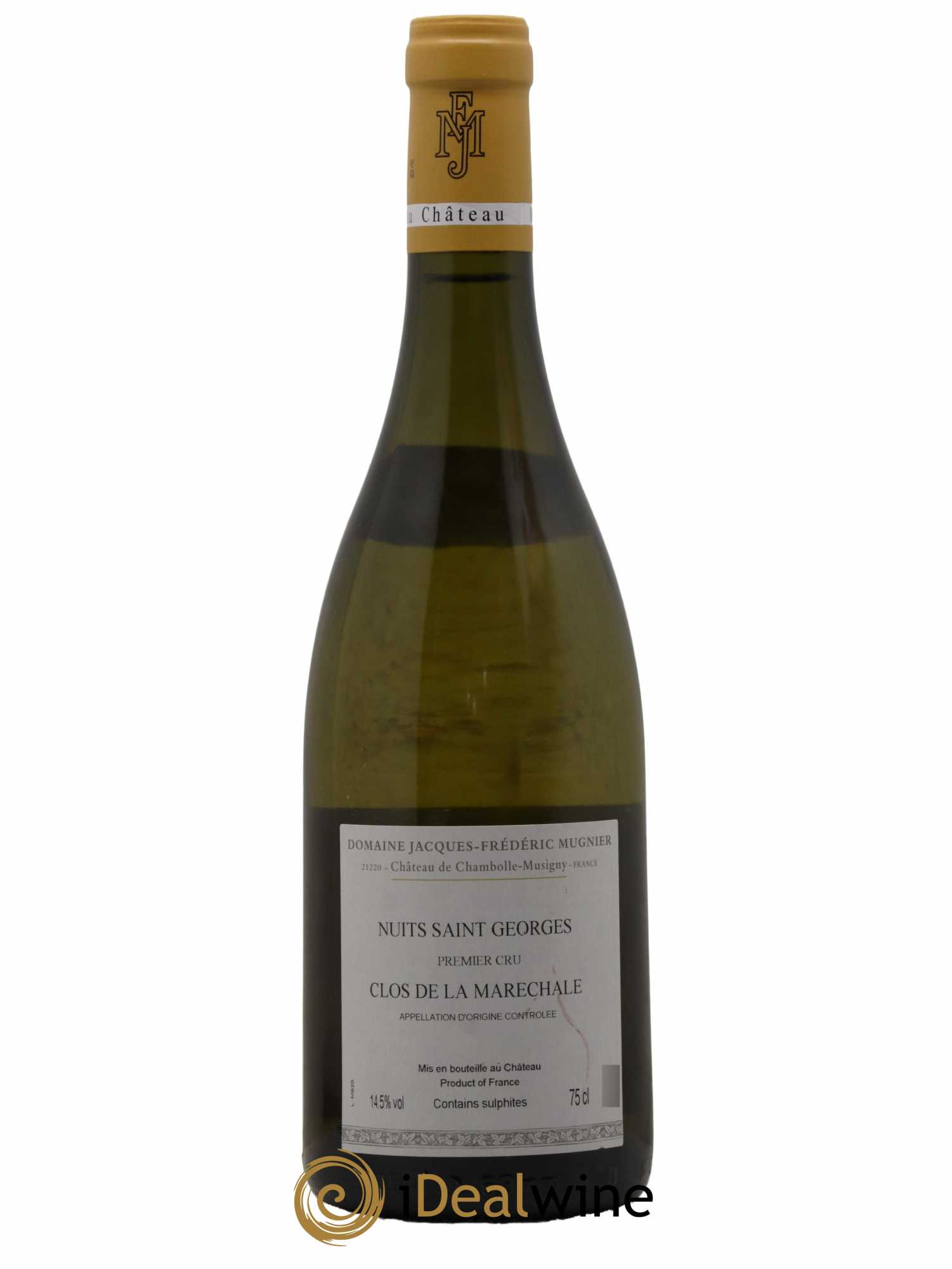 Nuits-Saint-Georges 1er Cru Clos de La Maréchale Jacques-Frédéric Mugnier 2020 - Lot de 1 bouteille - 1