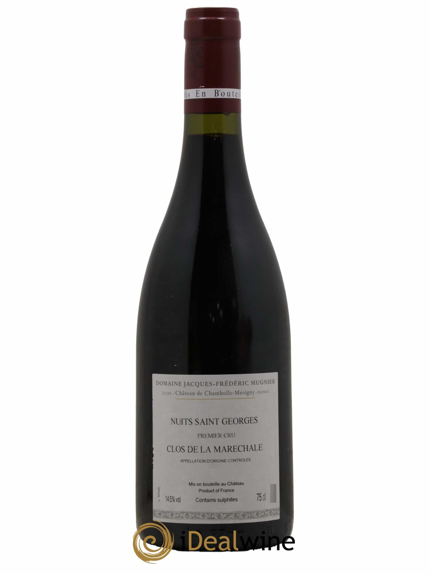 Nuits-Saint-Georges 1er Cru Clos de La Maréchale Jacques-Frédéric Mugnier 2020 - Lot de 1 bouteille - 1