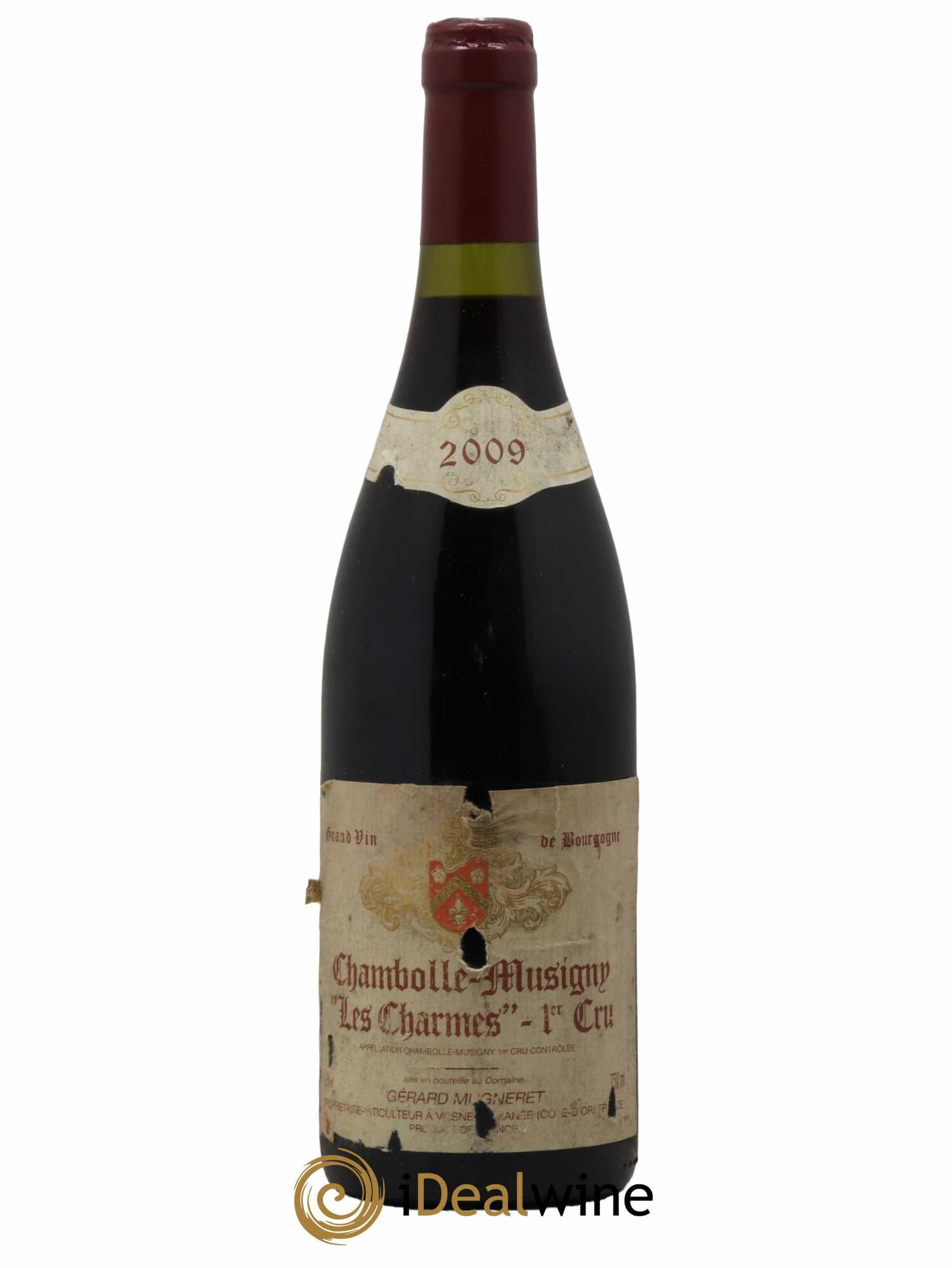 Chambolle-Musigny 1er Cru Les Charmes Gérard Mugneret 2009 - Lot de 1 bouteille - 0