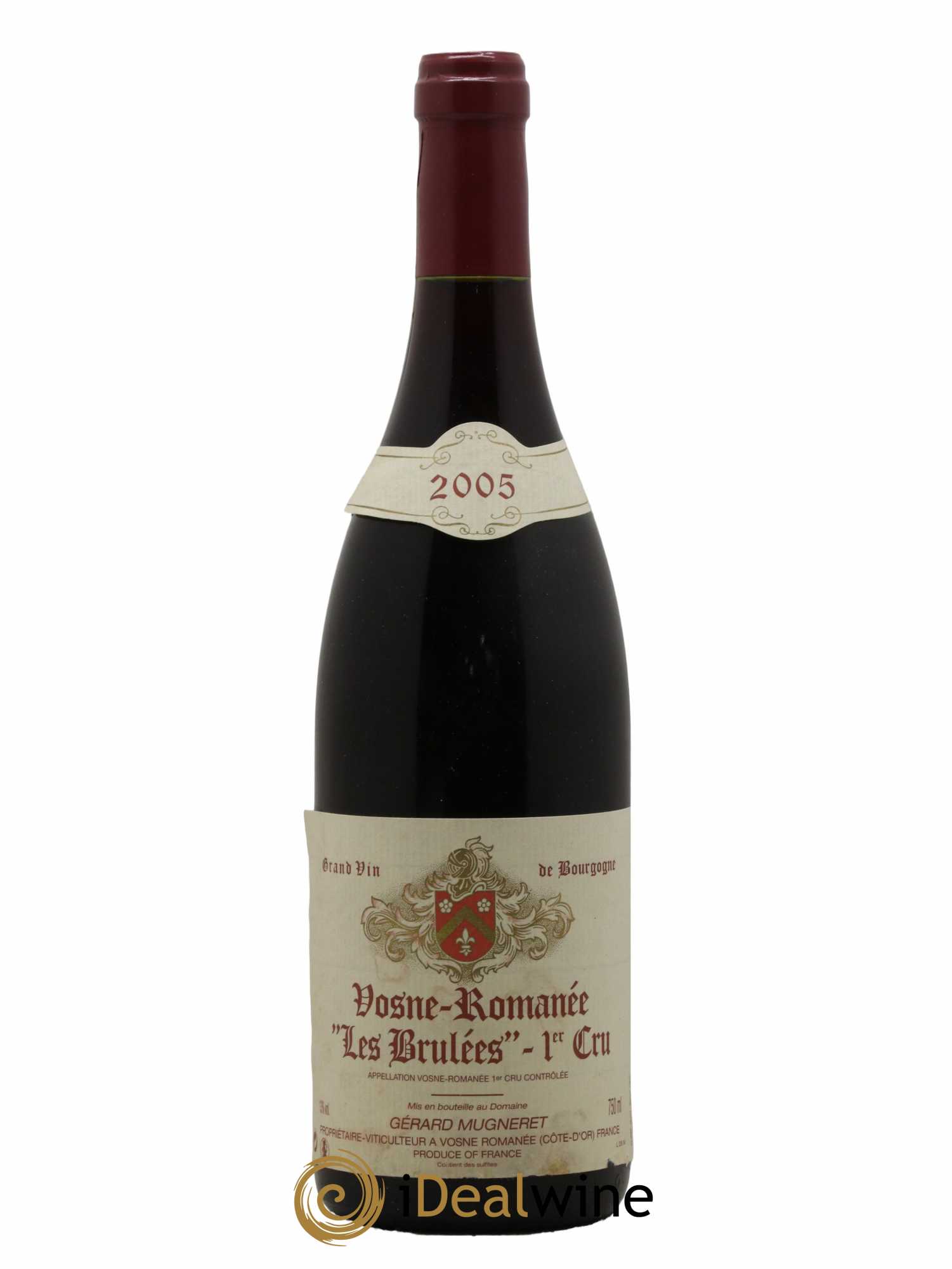 Vosne-Romanée 1er Cru Les Brulées Gérard Mugneret 2005 - Lot de 1 bouteille - 0