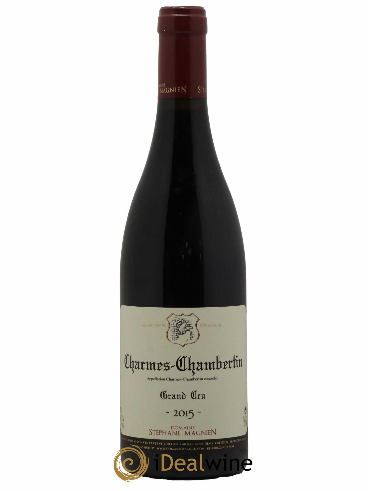 Charmes-Chambertin Grand Cru Stéphane Magnien (Domaine) 2015 - Lot de 1 bouteille - 0