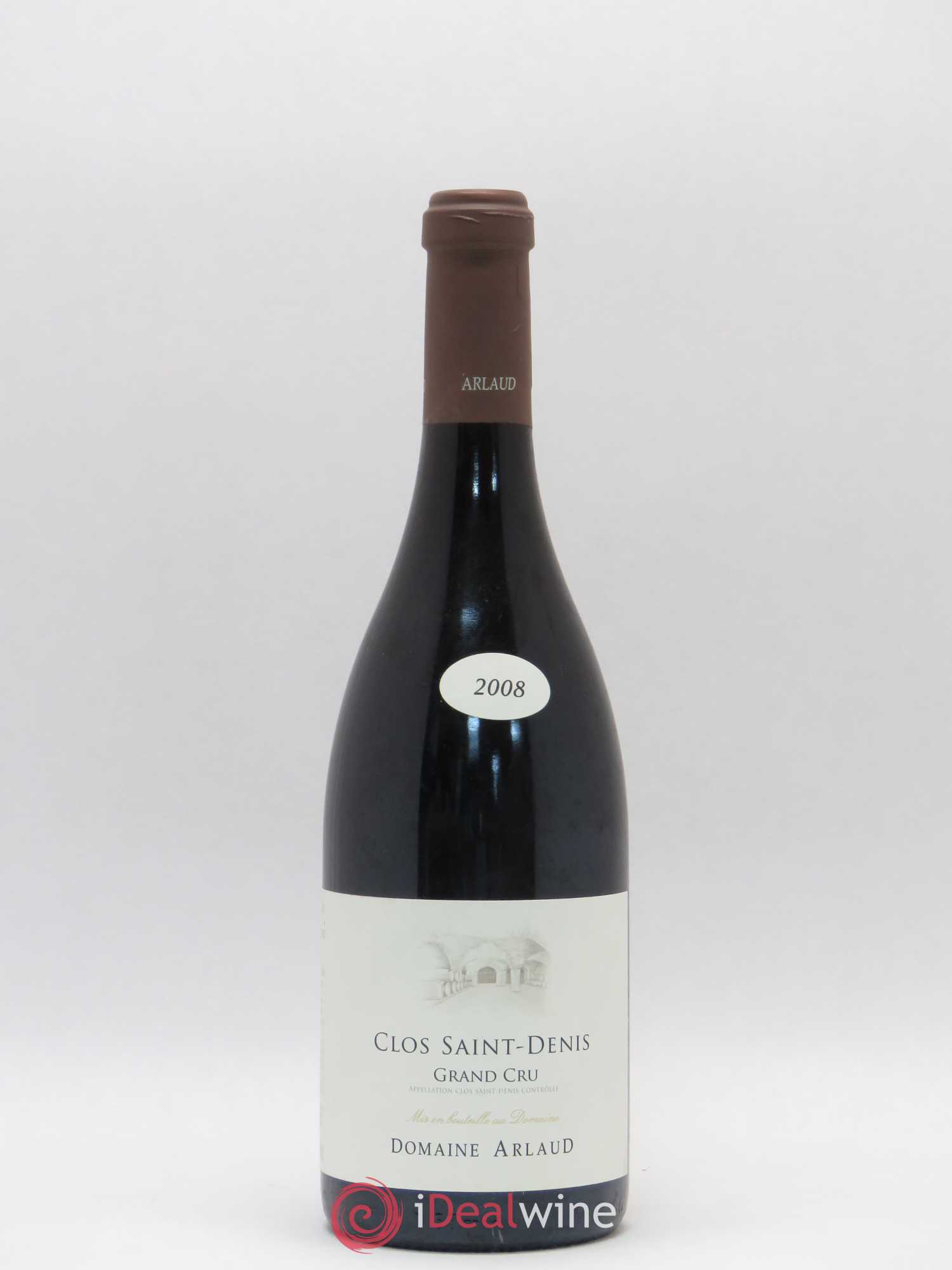 Clos Saint-Denis Grand Cru Arlaud 2008 - Lot de 1 bouteille - 0