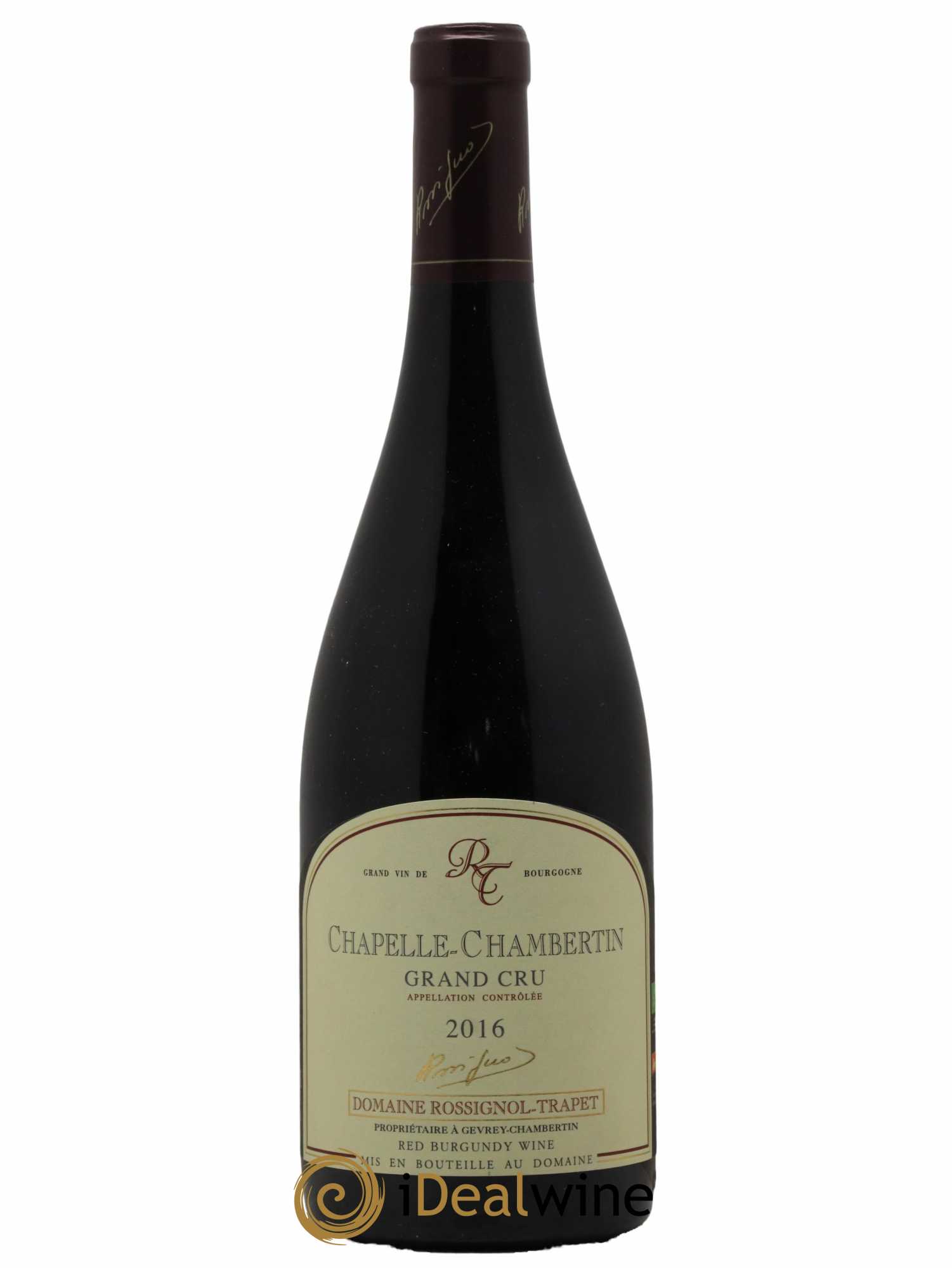 Chapelle-Chambertin Grand Cru Rossignol-Trapet (Domaine) 2016 - Lot de 1 bouteille - 0
