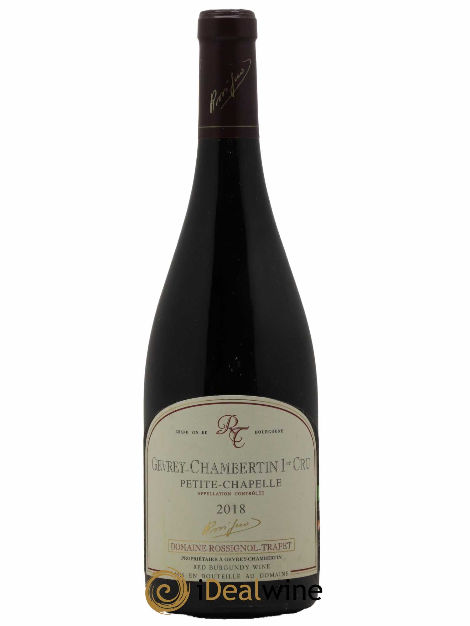 Gevrey-Chambertin 1er Cru Petite Chapelle Rossignol-Trapet (Domaine) 2018 - Lot de 1 bouteille - 0