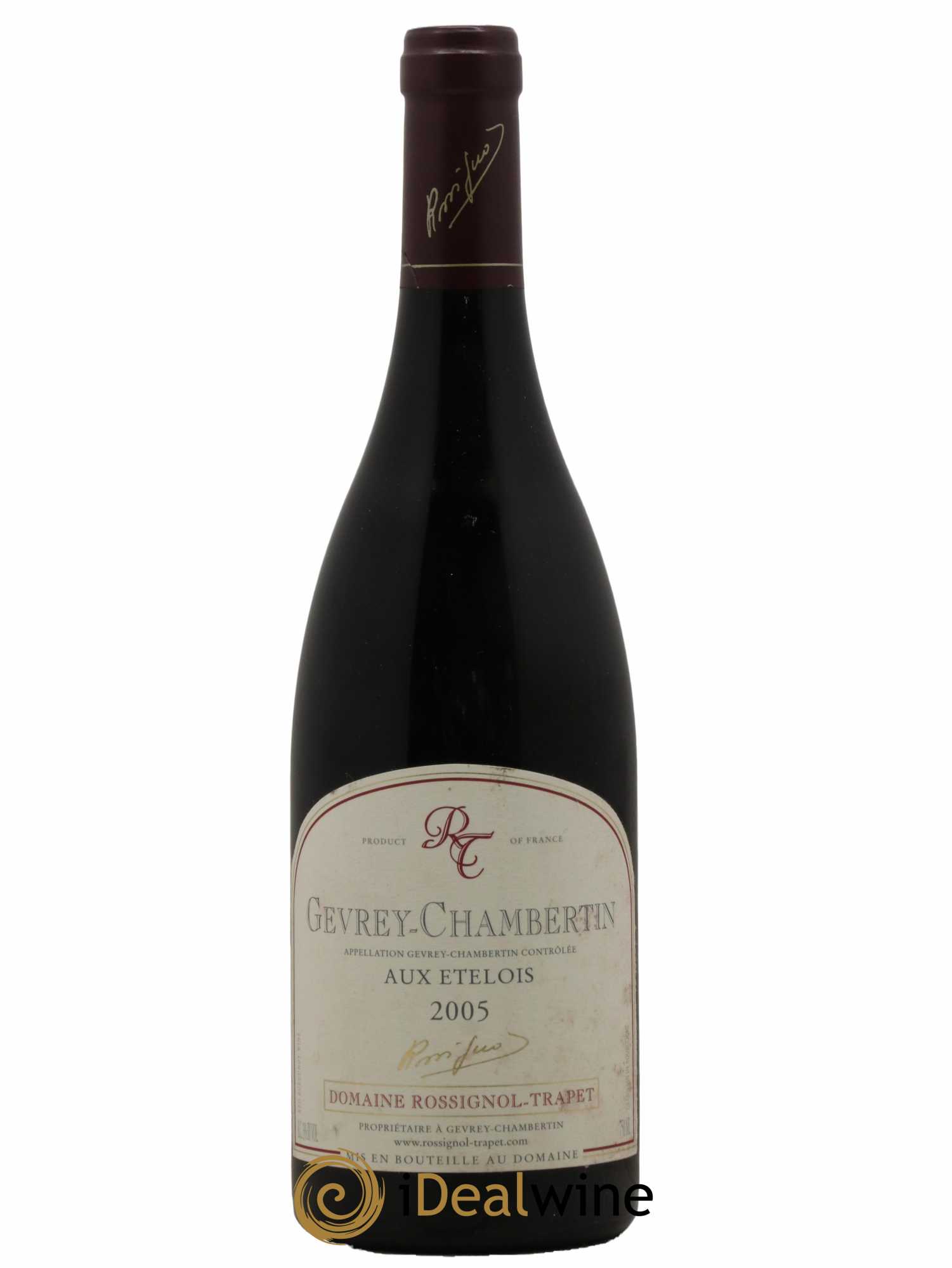 Gevrey-Chambertin Aux Etelois Rossignol-Trapet (Domaine) 2005 - Lot de 1 bouteille - 0