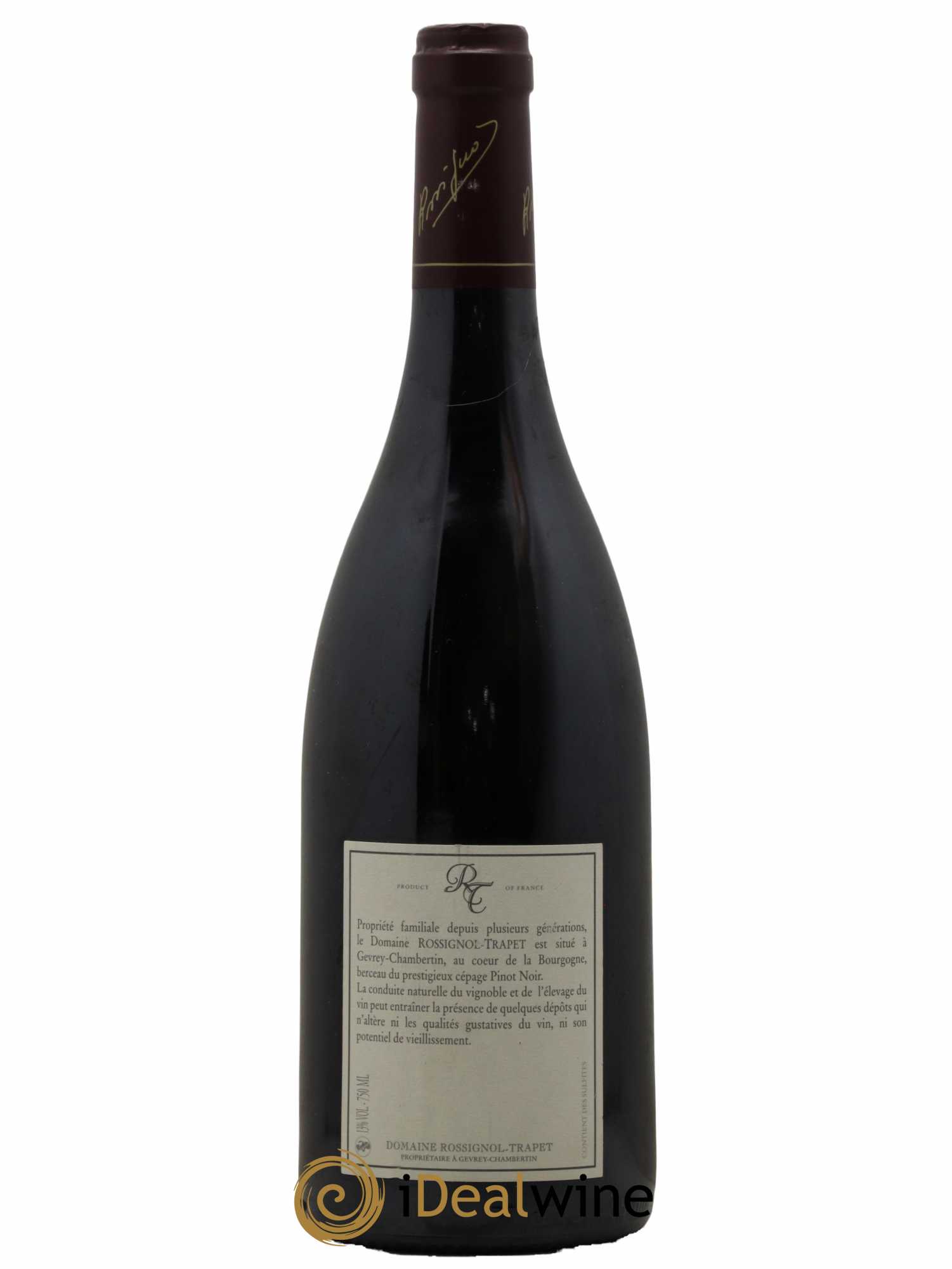 Latricières-Chambertin Grand Cru Rossignol-Trapet (Domaine) 2005 - Lot of 1 bottle - 1