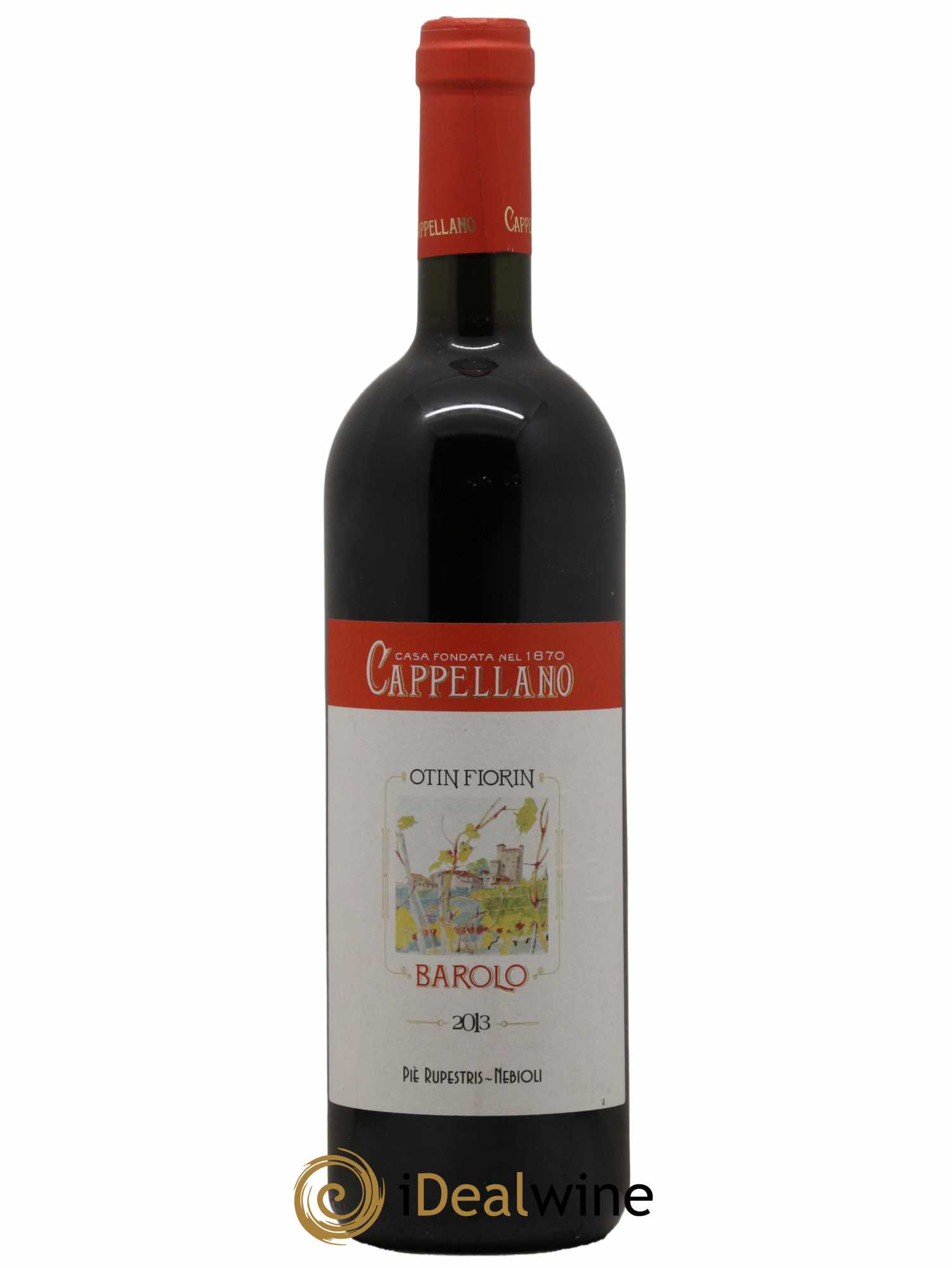 Barolo DOCG Pie Rupestris Cappellano 2013 - Posten von 1 Flasche - 0