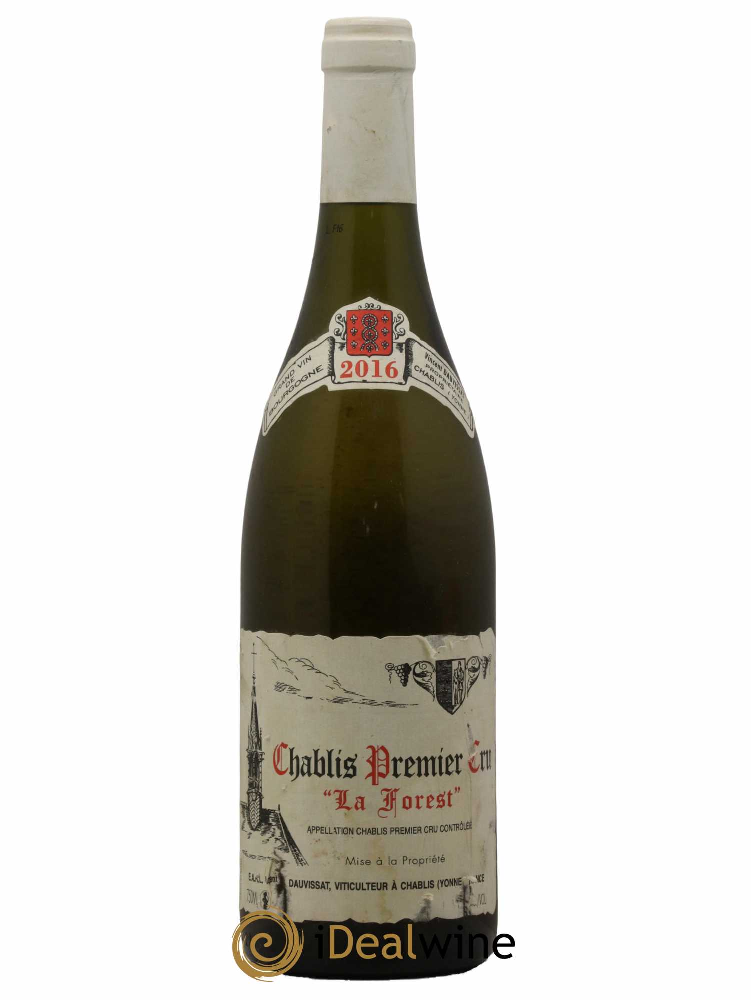 Chablis 1er Cru La Forest Vincent Dauvissat (Domaine) 2016 - Lot de 1 bouteille - 0