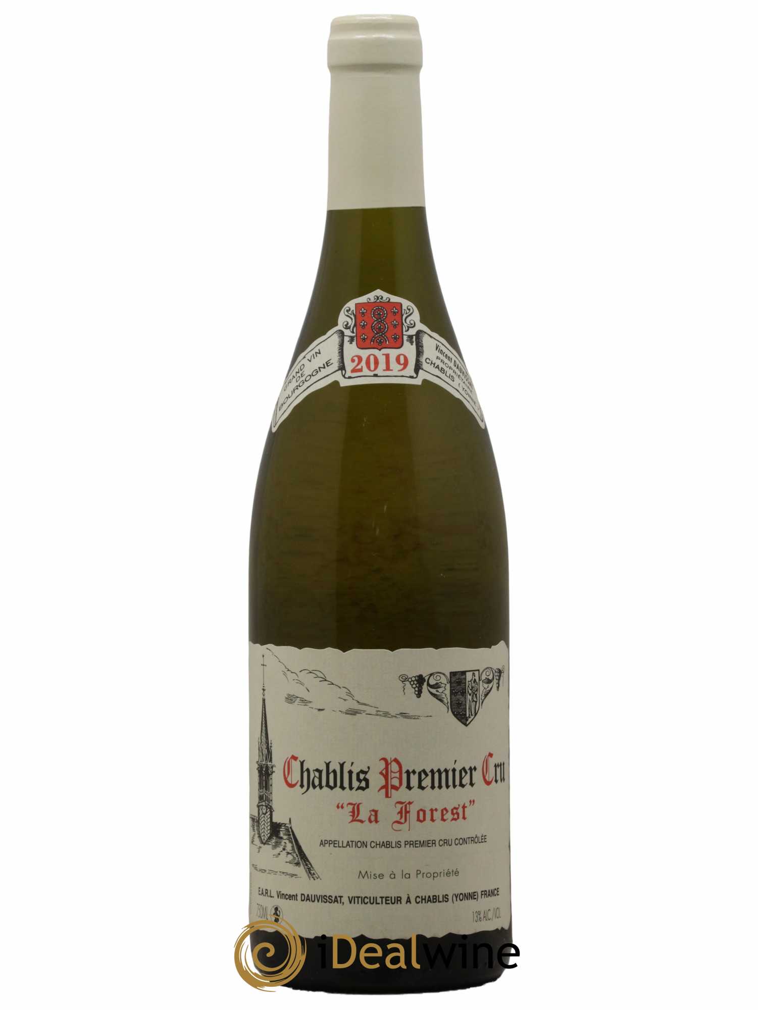 Chablis 1er Cru La Forest Vincent Dauvissat (Domaine) 2019 - Lot of 1 bottle - 0