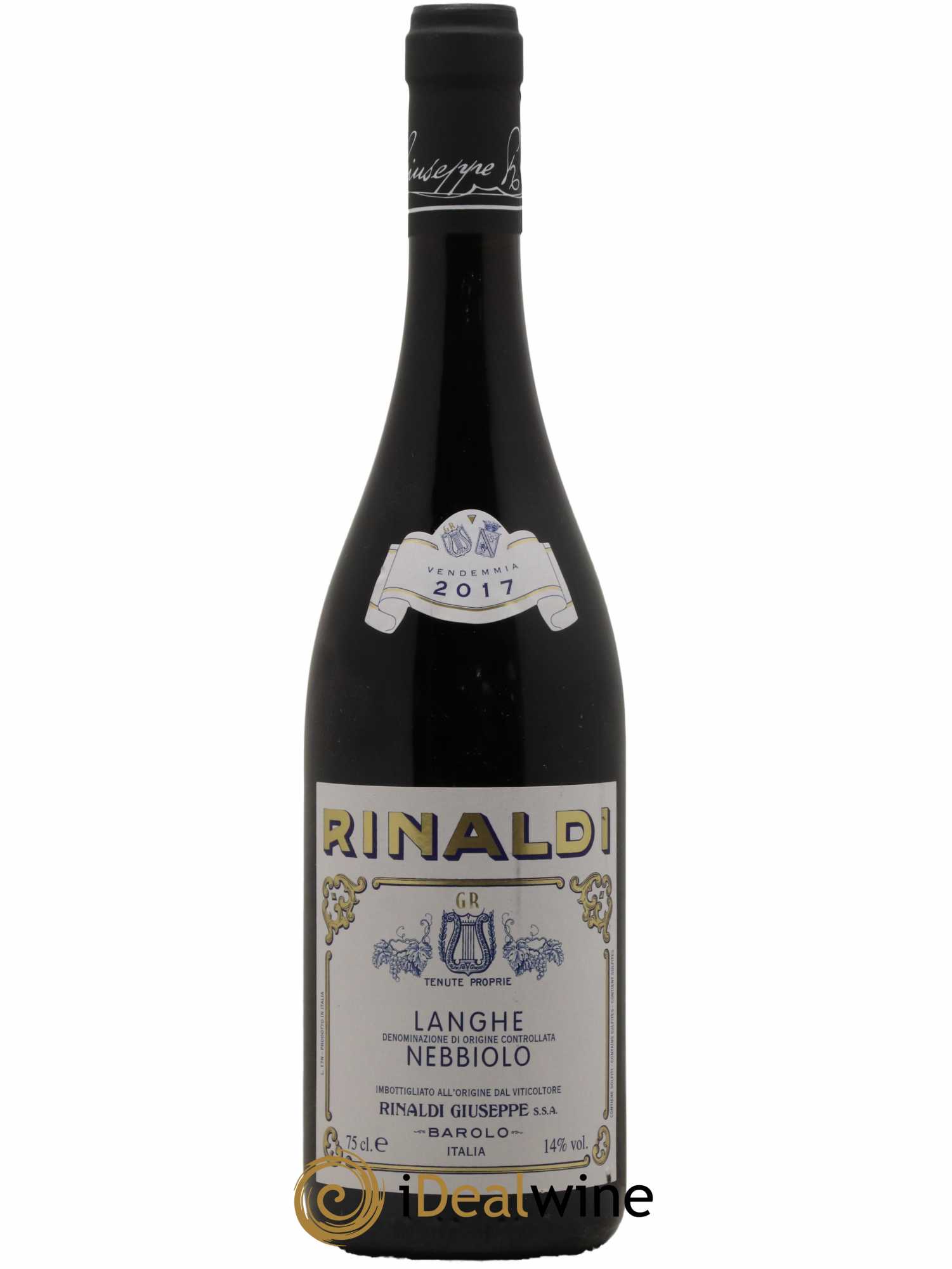 Langhe DOC Nebbiolo Giuseppe Rinaldi 2017 - Lot de 1 bouteille - 0