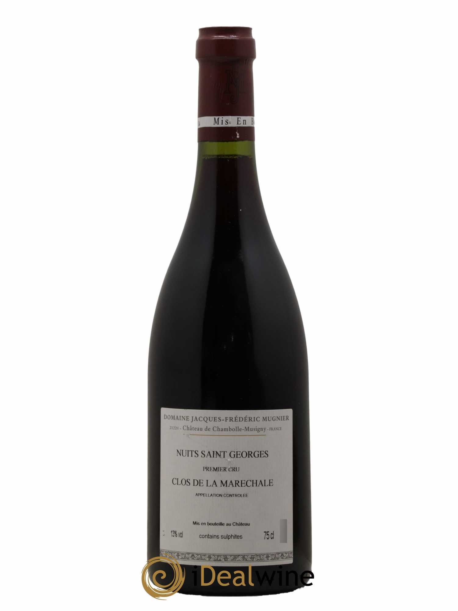 Nuits-Saint-Georges 1er Cru Clos de La Maréchale Jacques-Frédéric Mugnier 2008 - Lot de 1 bouteille - 1