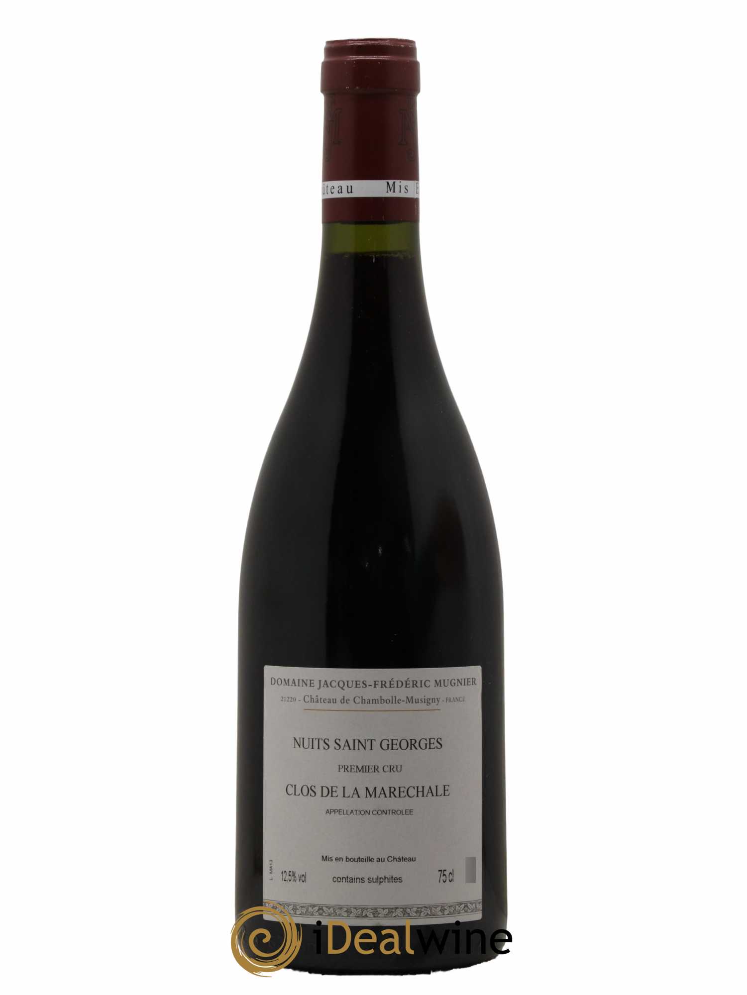 Nuits-Saint-Georges 1er Cru Clos de La Maréchale Jacques-Frédéric Mugnier 2013 - Lot de 1 bouteille - 1
