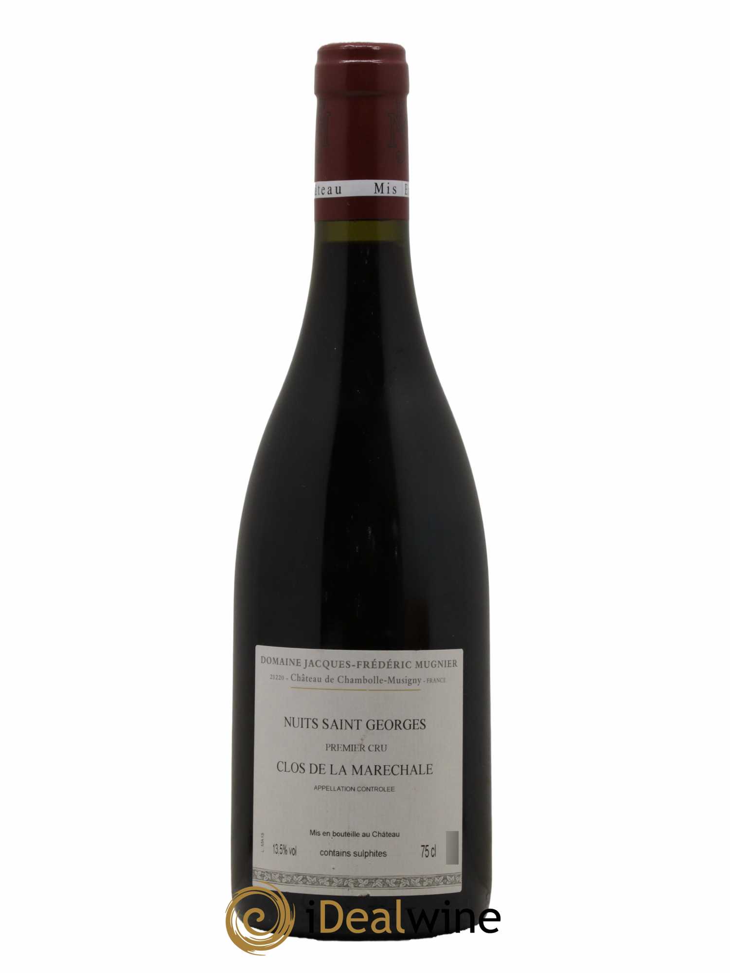 Nuits-Saint-Georges 1er Cru Clos de La Maréchale Jacques-Frédéric Mugnier 2015 - Lot de 1 bouteille - 1