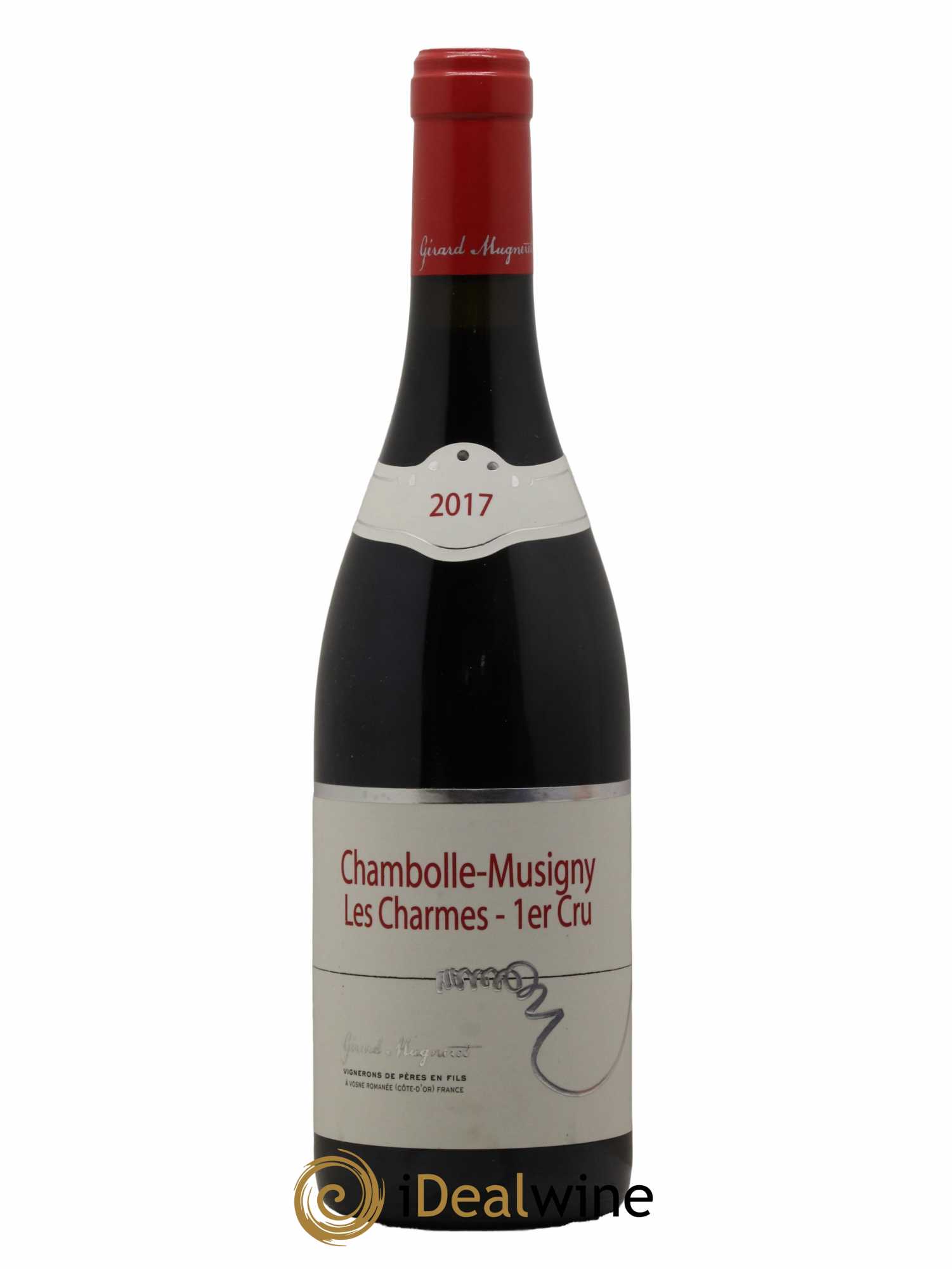 Chambolle-Musigny 1er Cru Les Charmes Gérard Mugneret 2017 - Lot de 1 bouteille - 0