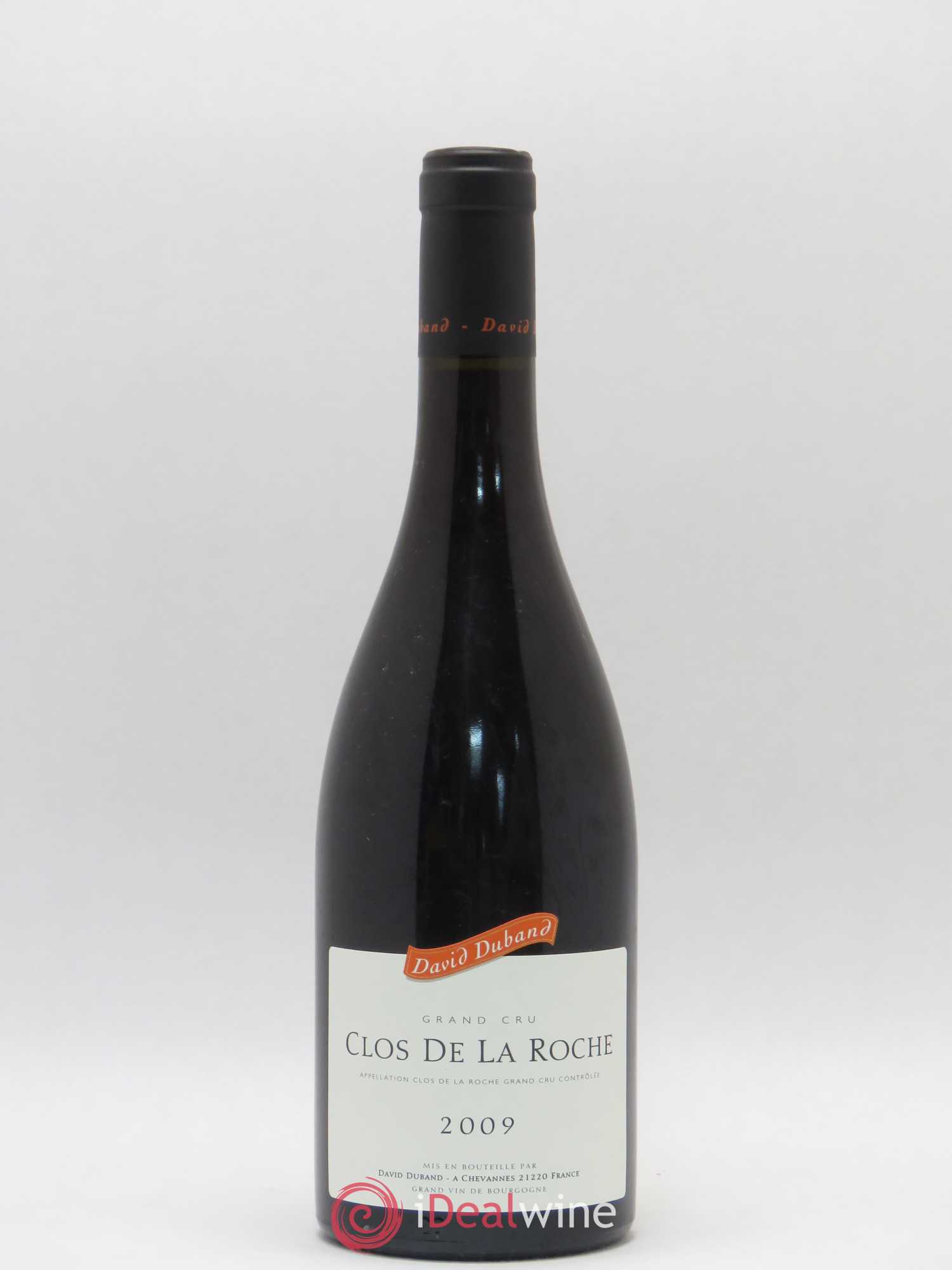 Clos de la Roche Grand Cru David Duband (Domaine) 2009 - Lot de 1 bouteille - 0