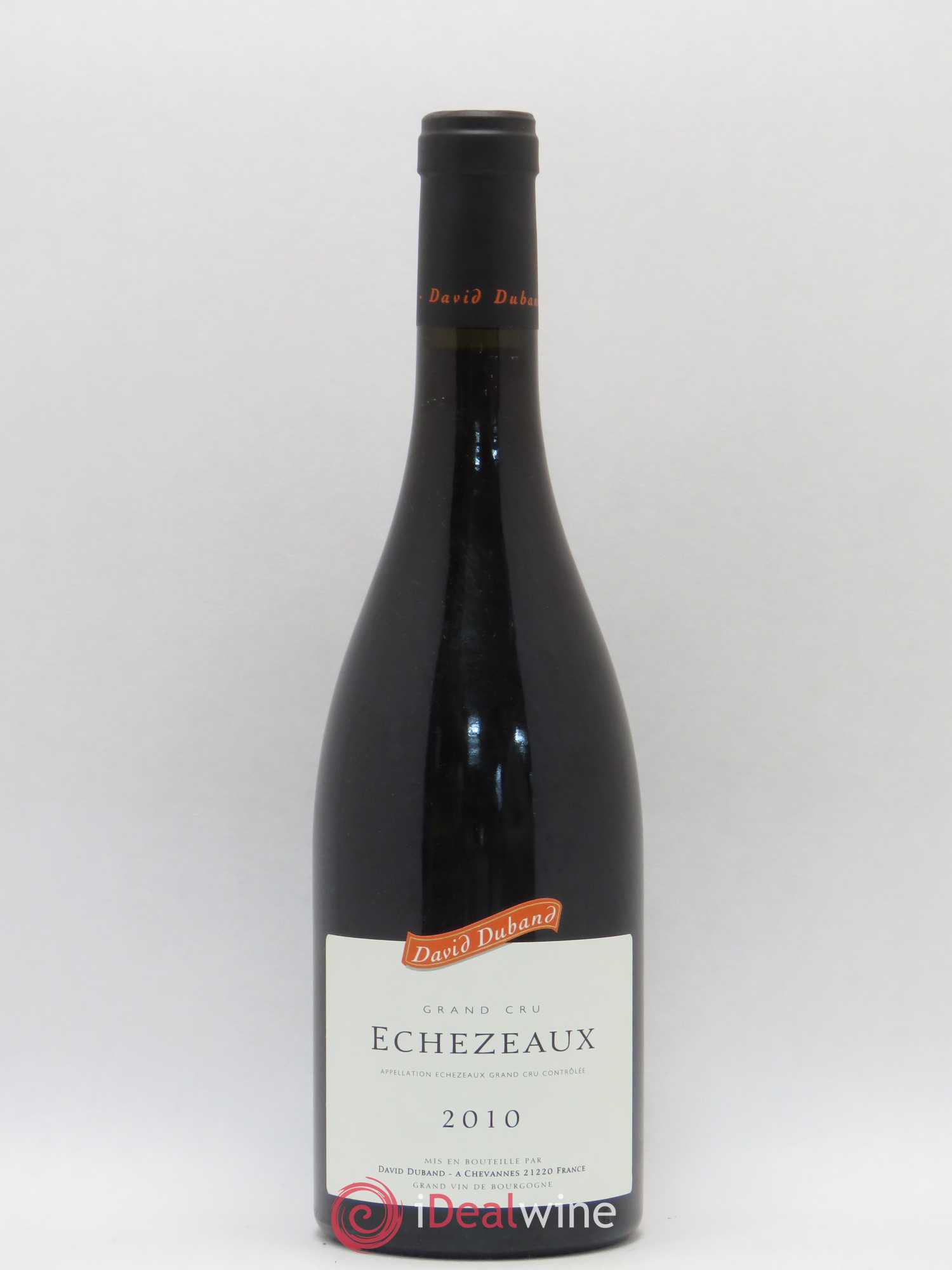 Echezeaux Grand Cru David Duband (Domaine) 2010 - Lot de 1 bouteille - 0