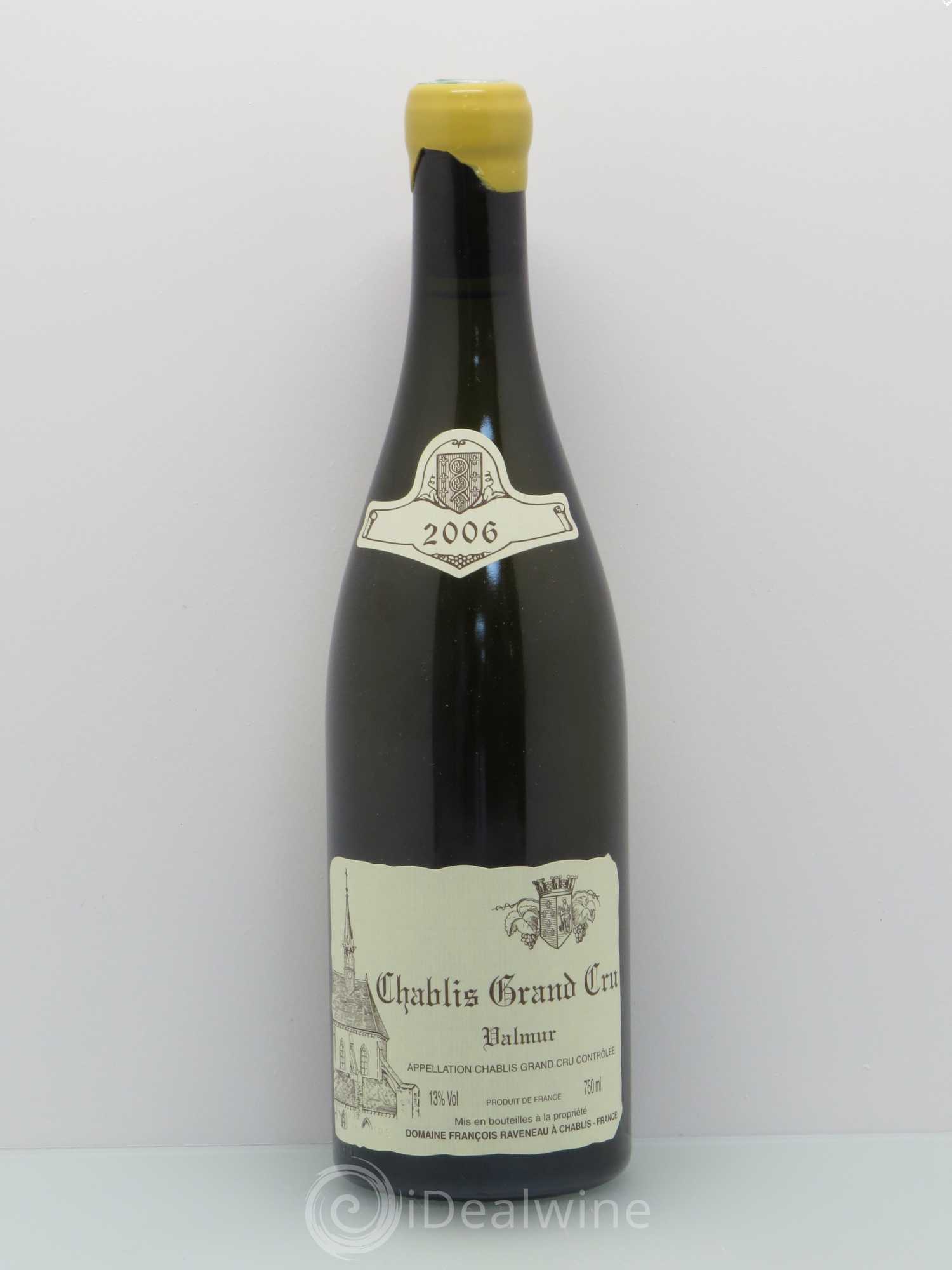 Chablis Grand Cru Valmur Raveneau (Domaine) 2006 - Lot de 1 bouteille - 0
