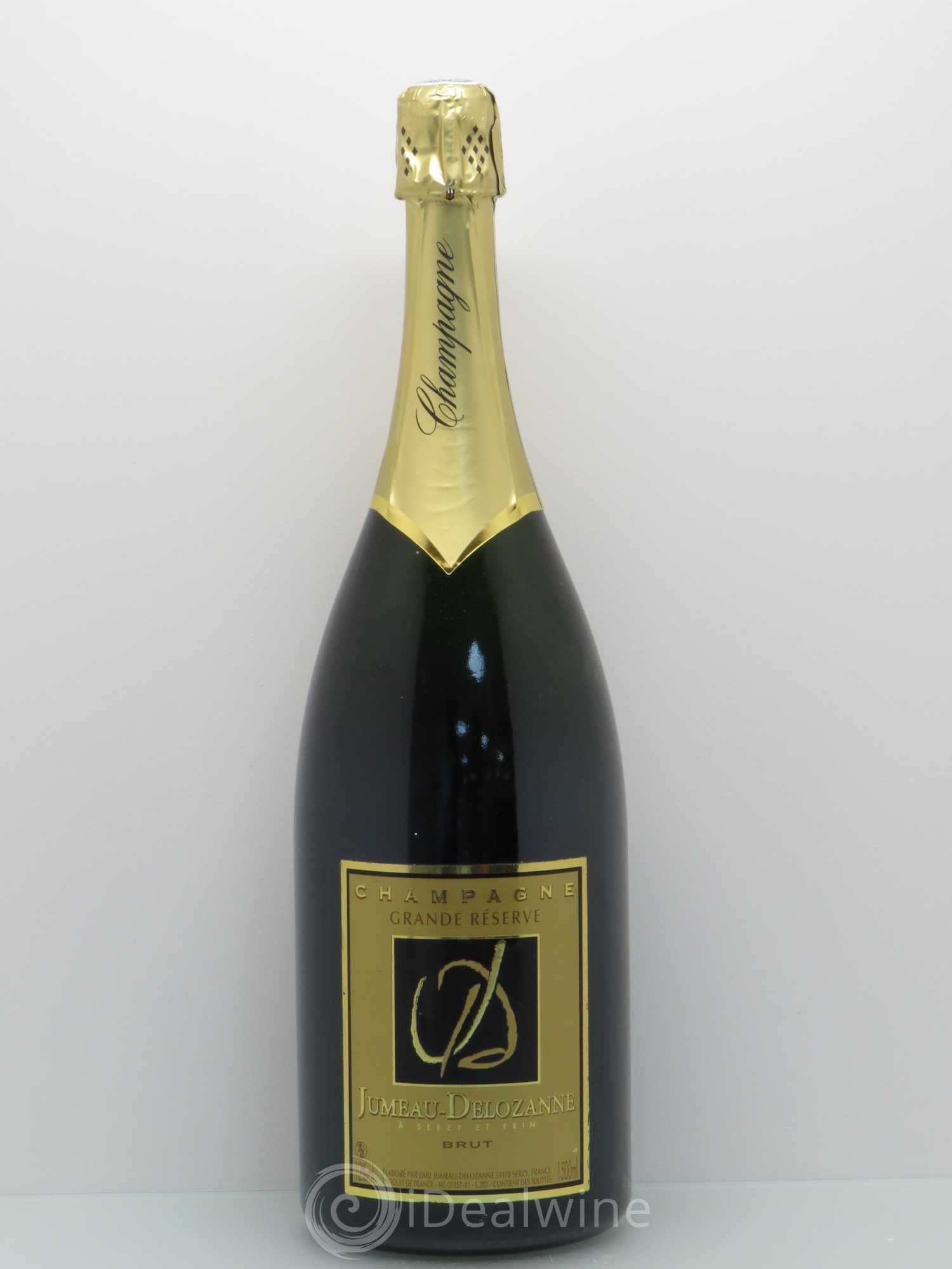 Champagne Grande réserve Jumeau et Delozanne - Lot de 1 magnum - 0