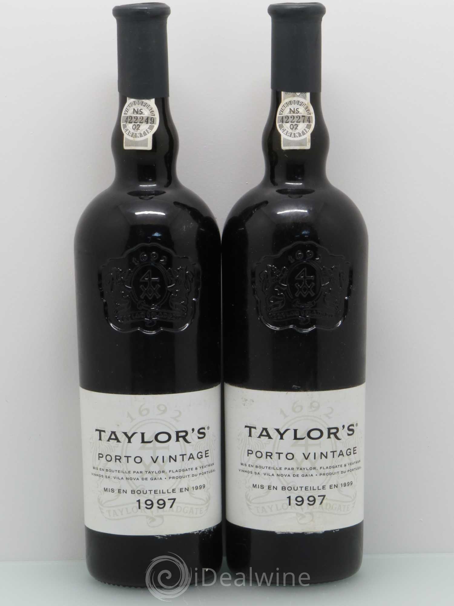 Porto Taylor's Vintage 1997 - Lot de 2 bouteilles - 0