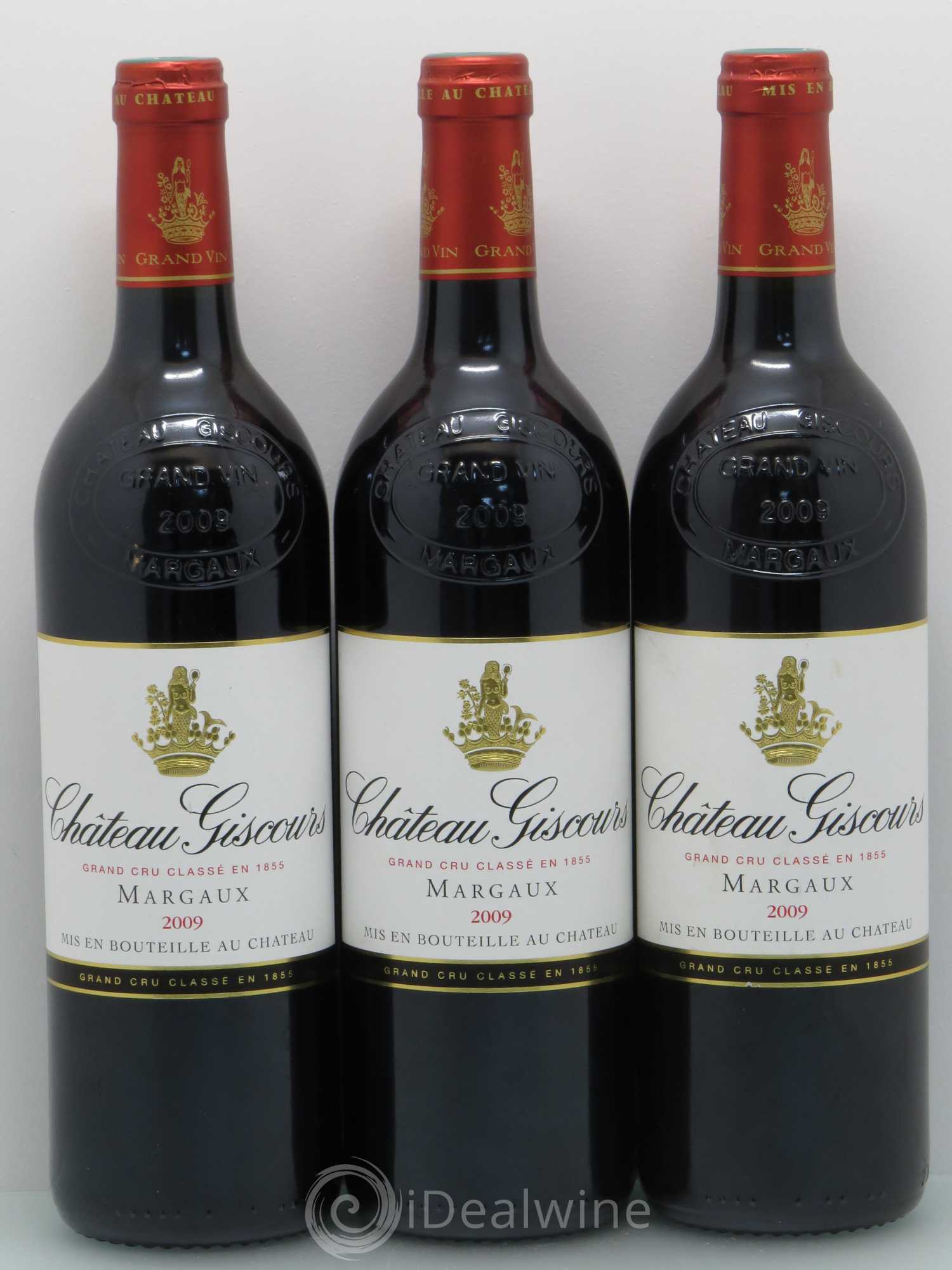 Château Giscours 3ème Grand Cru Classé 2009 - Lot de 3 bouteilles - 0