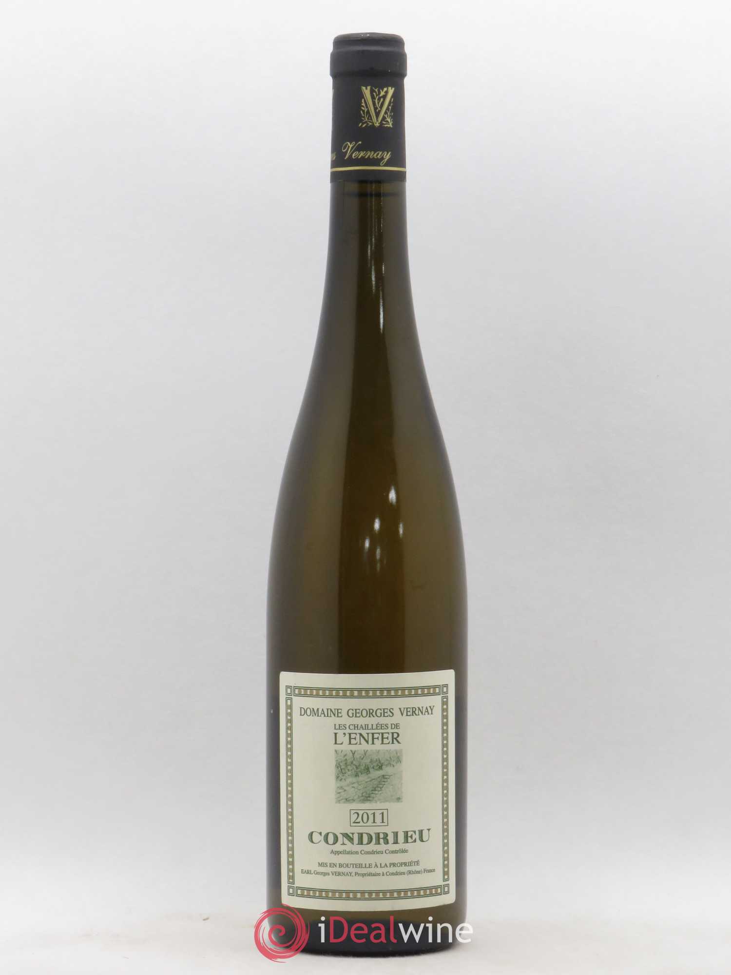 Condrieu Les Chaillées de l'Enfer Georges Vernay 2011 - Lot de 1 bouteille - 0