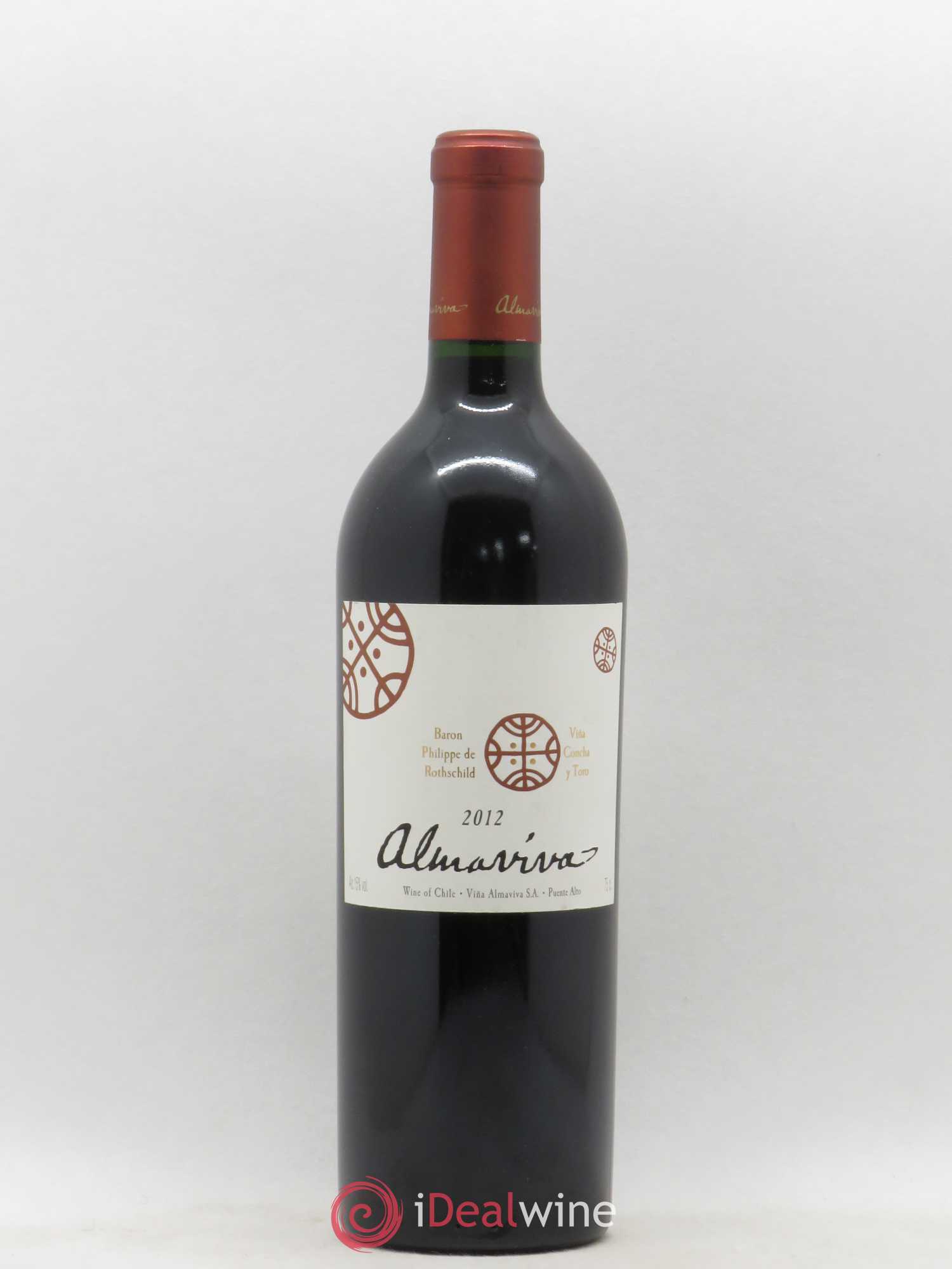 Chili Almaviva Baron P. de Rothschild Concha y Toro 2012 - Lot of 1 bottle - 0