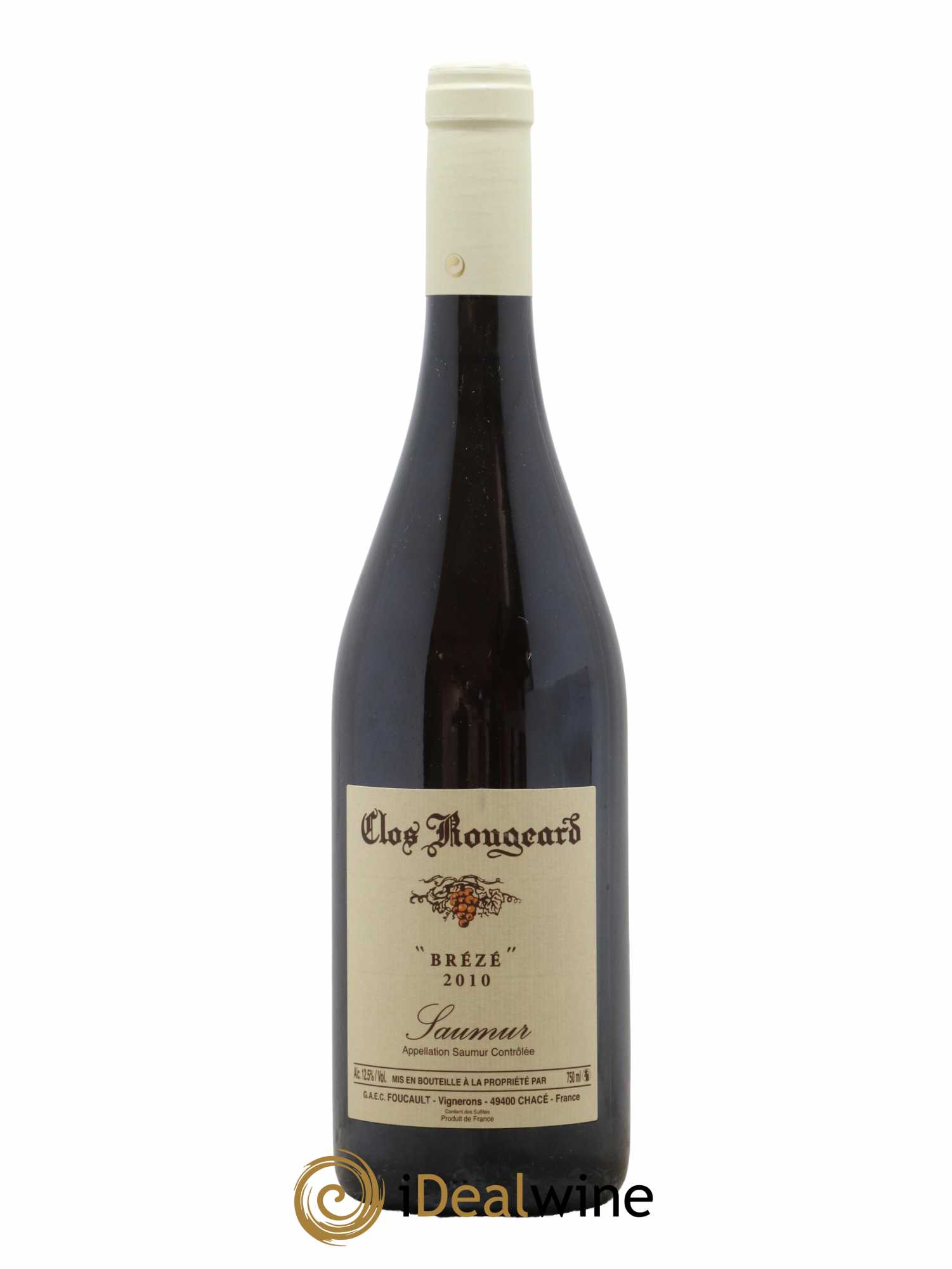 Saumur Brézé Clos Rougeard 2010 - Posten von 1 Flasche - 0