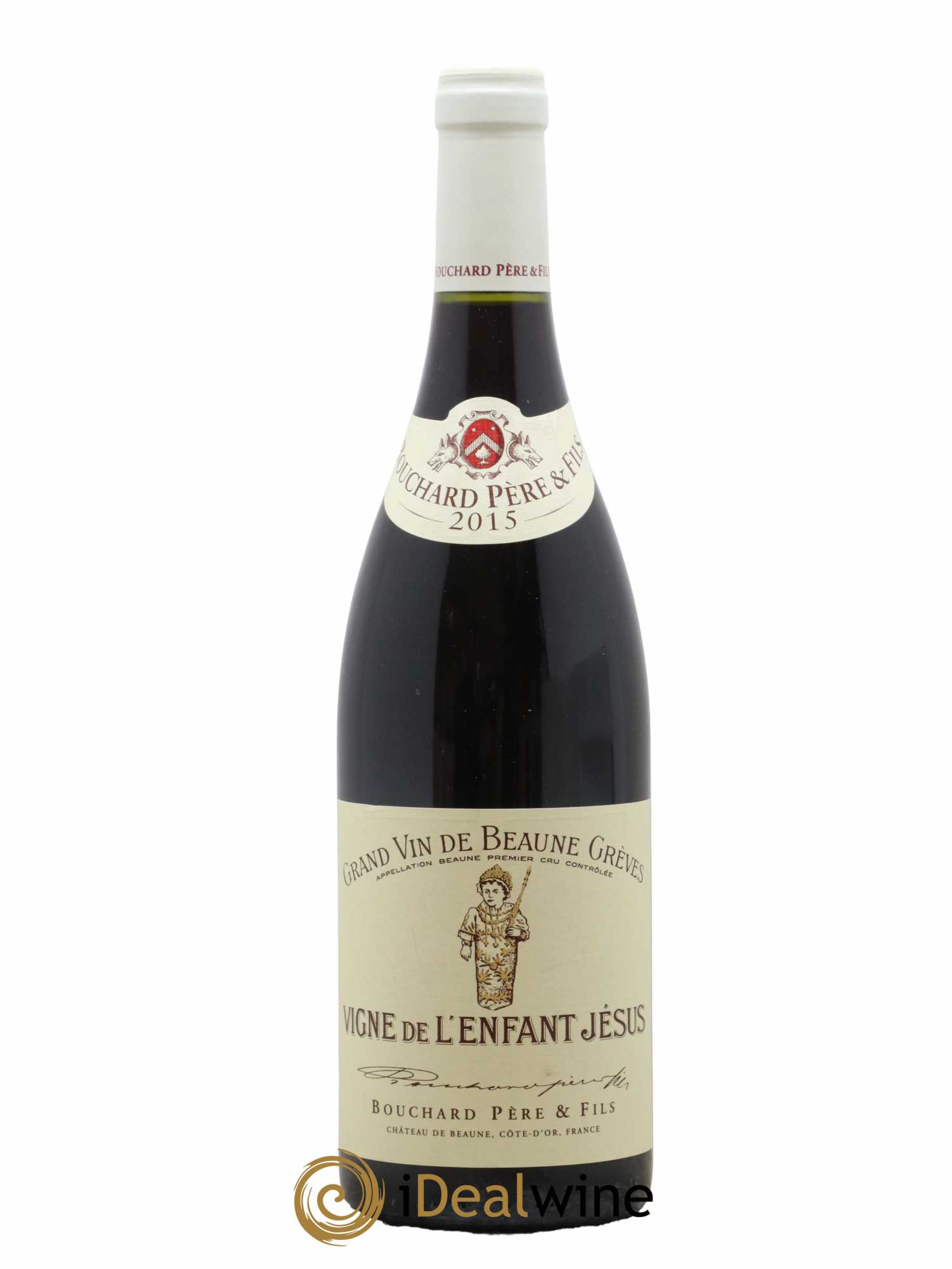 Beaune 1er Cru Grèves - Vigne de l'Enfant Jésus Bouchard Père & Fils 2015 - Lot de 1 bouteille - 0
