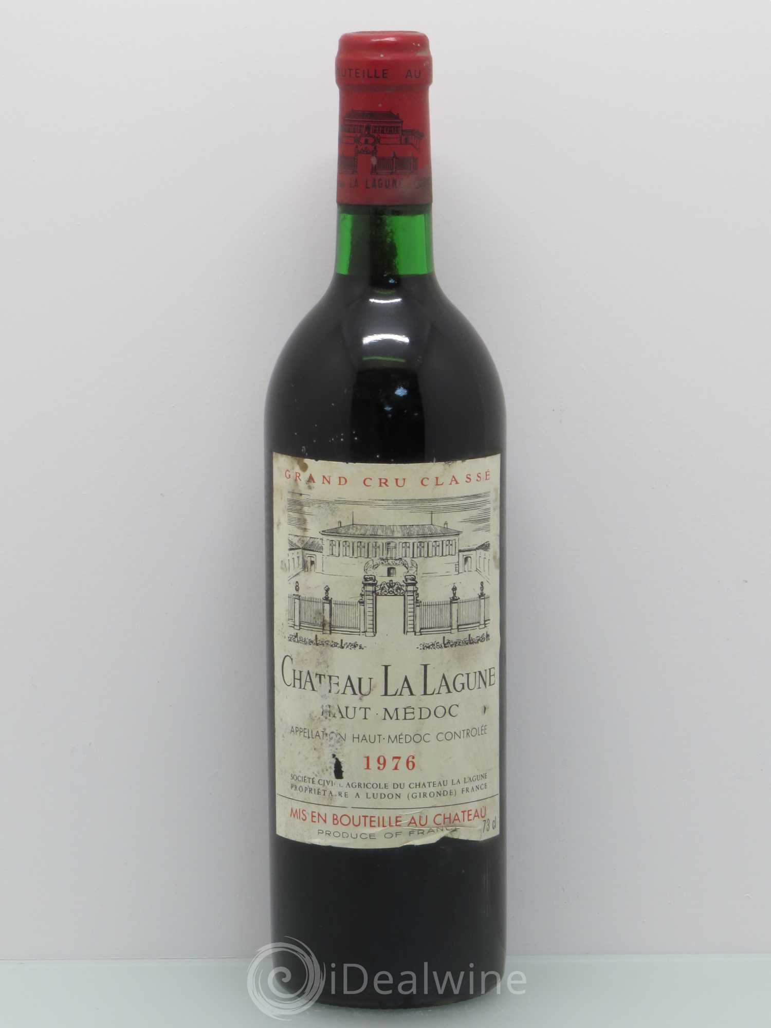 Château la Lagune 3ème Grand Cru Classé 1976 - Lot de 1 bouteille - 0