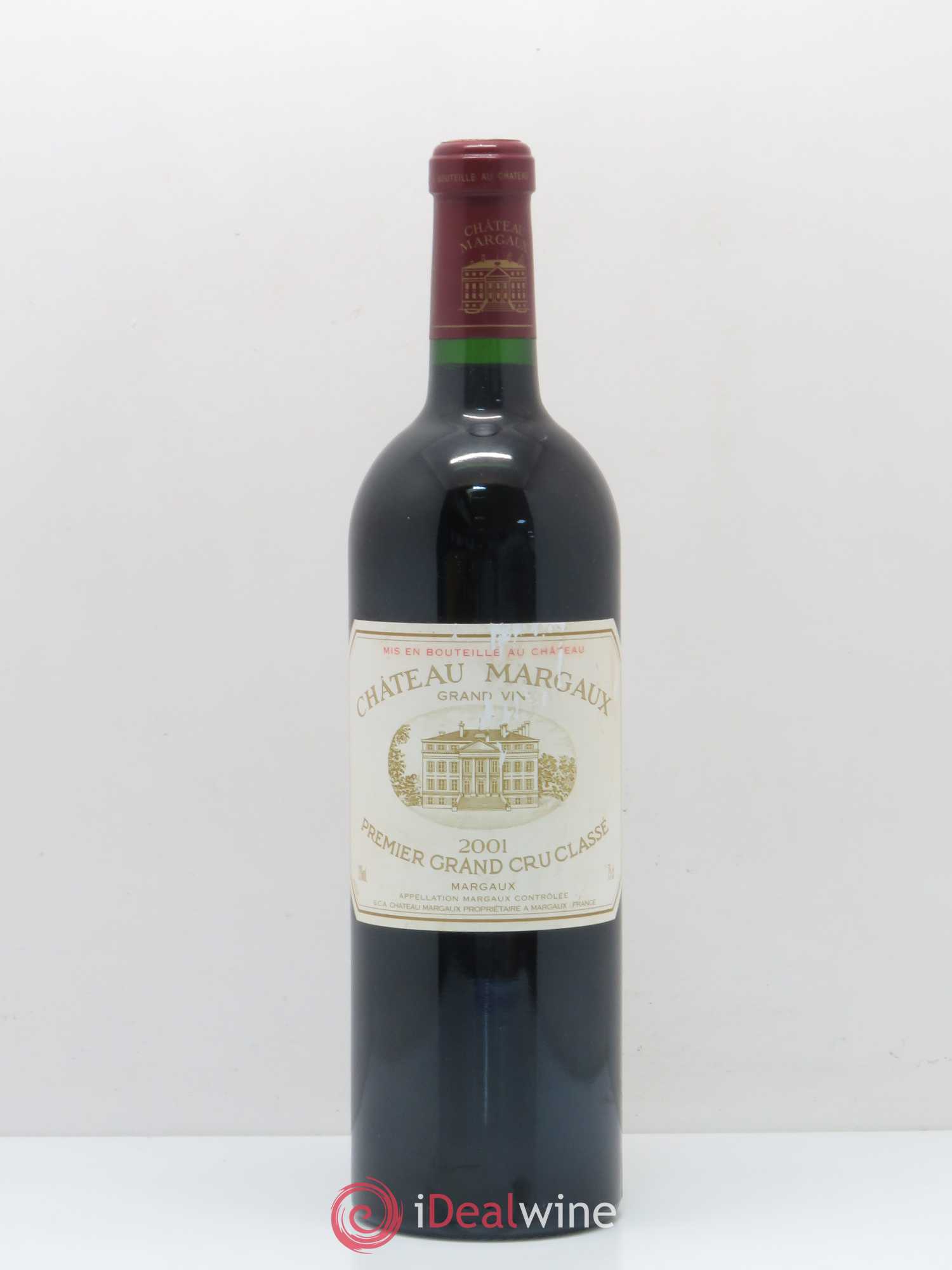 Château Margaux 1er Grand Cru Classé 2001 - Lot de 1 bouteille - 0